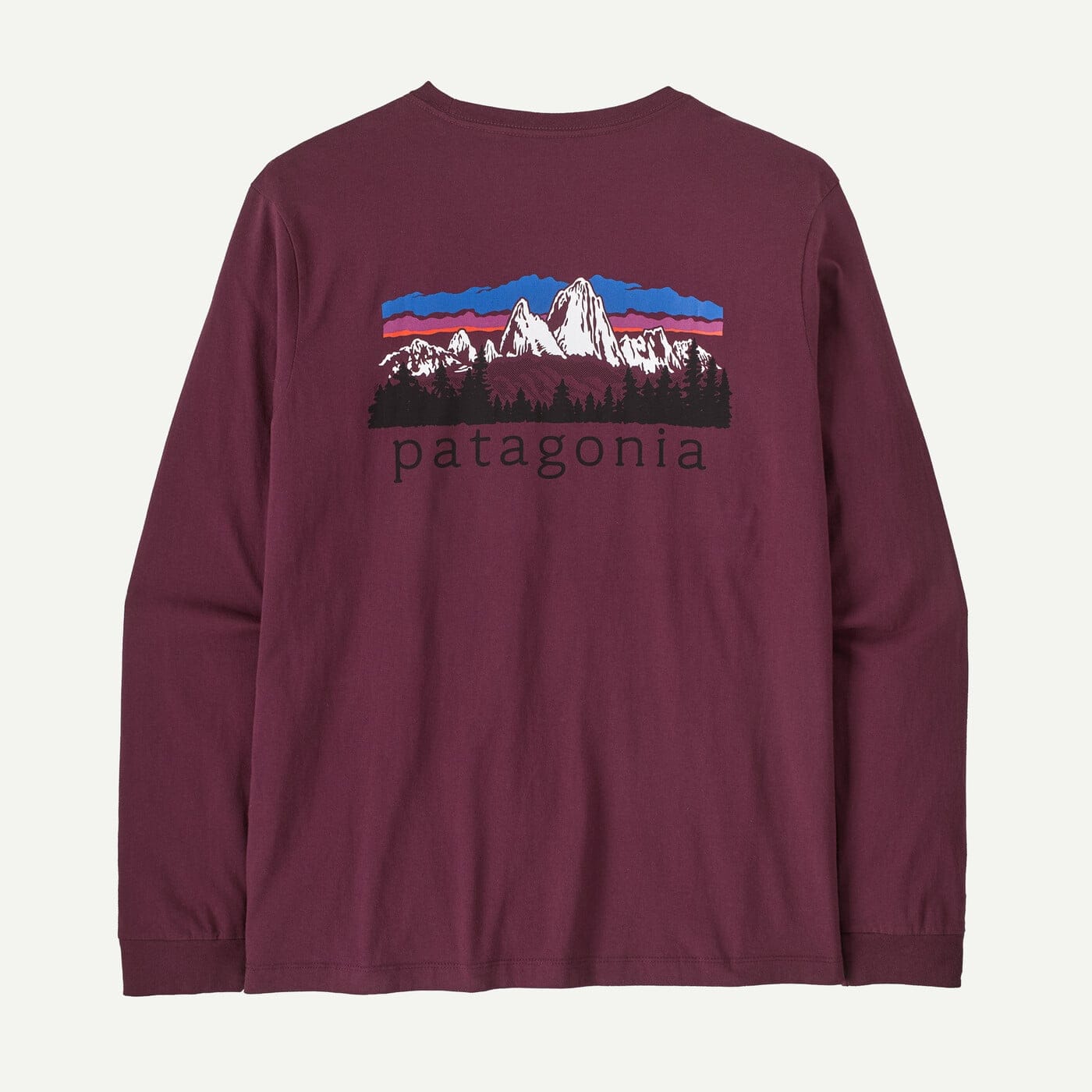 Patagonia M'S Long-Sleeved Fitz Roy Foothills T-Shirt
