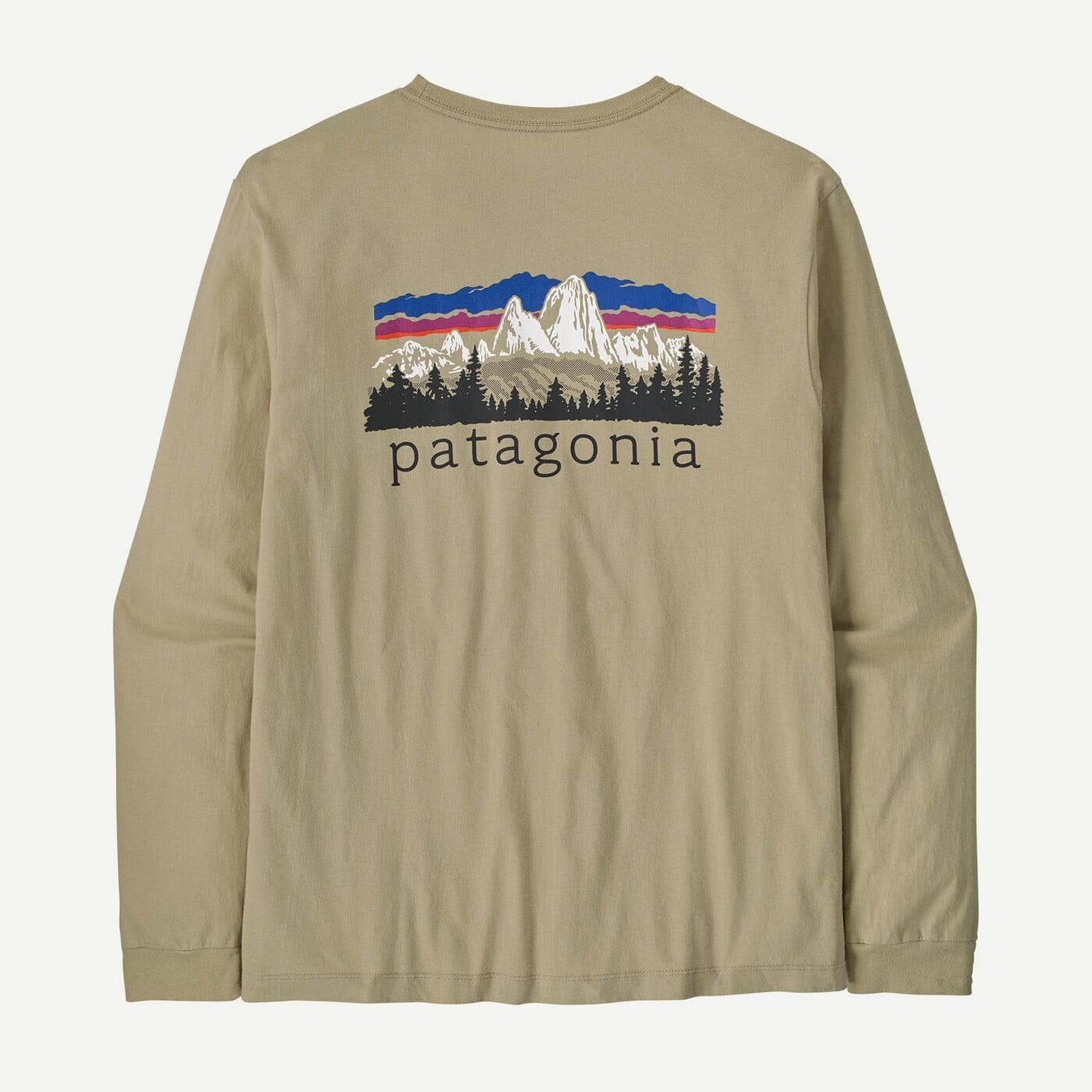 Patagonia M'S Long-Sleeved Fitz Roy Foothills T-Shirt