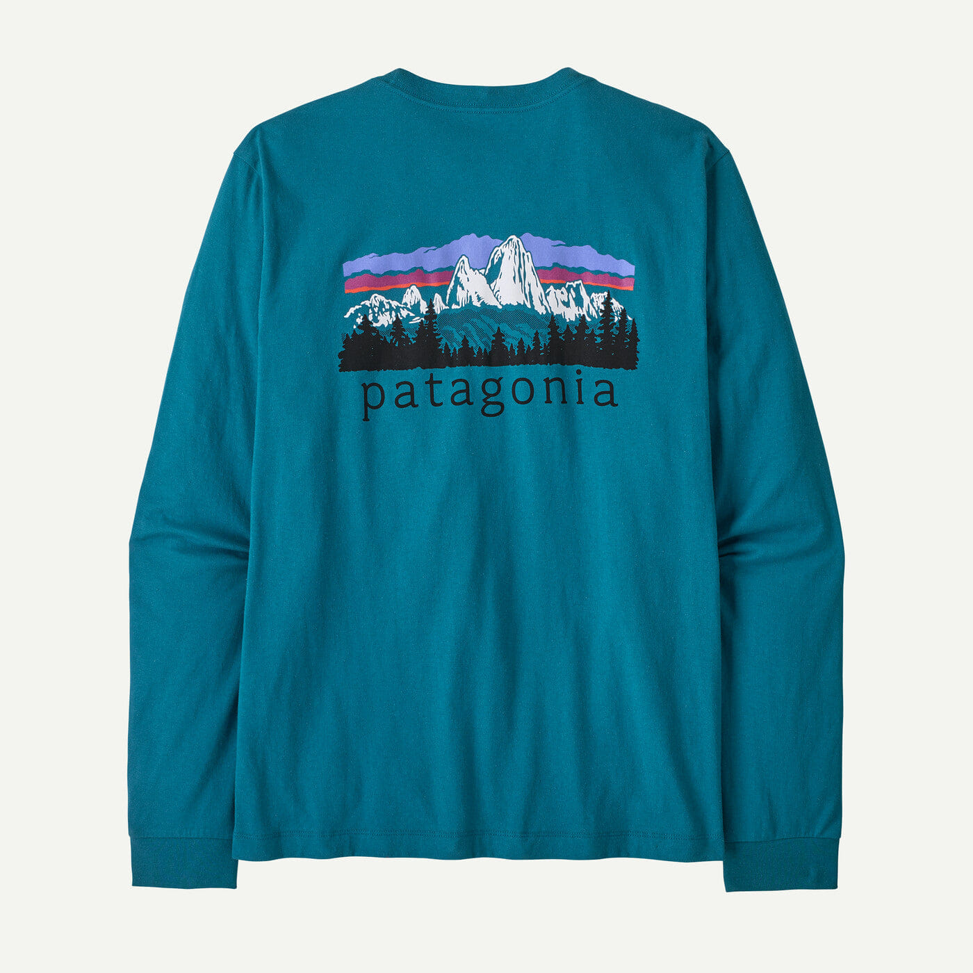 Patagonia M'S Long-Sleeved Fitz Roy Foothills T-Shirt