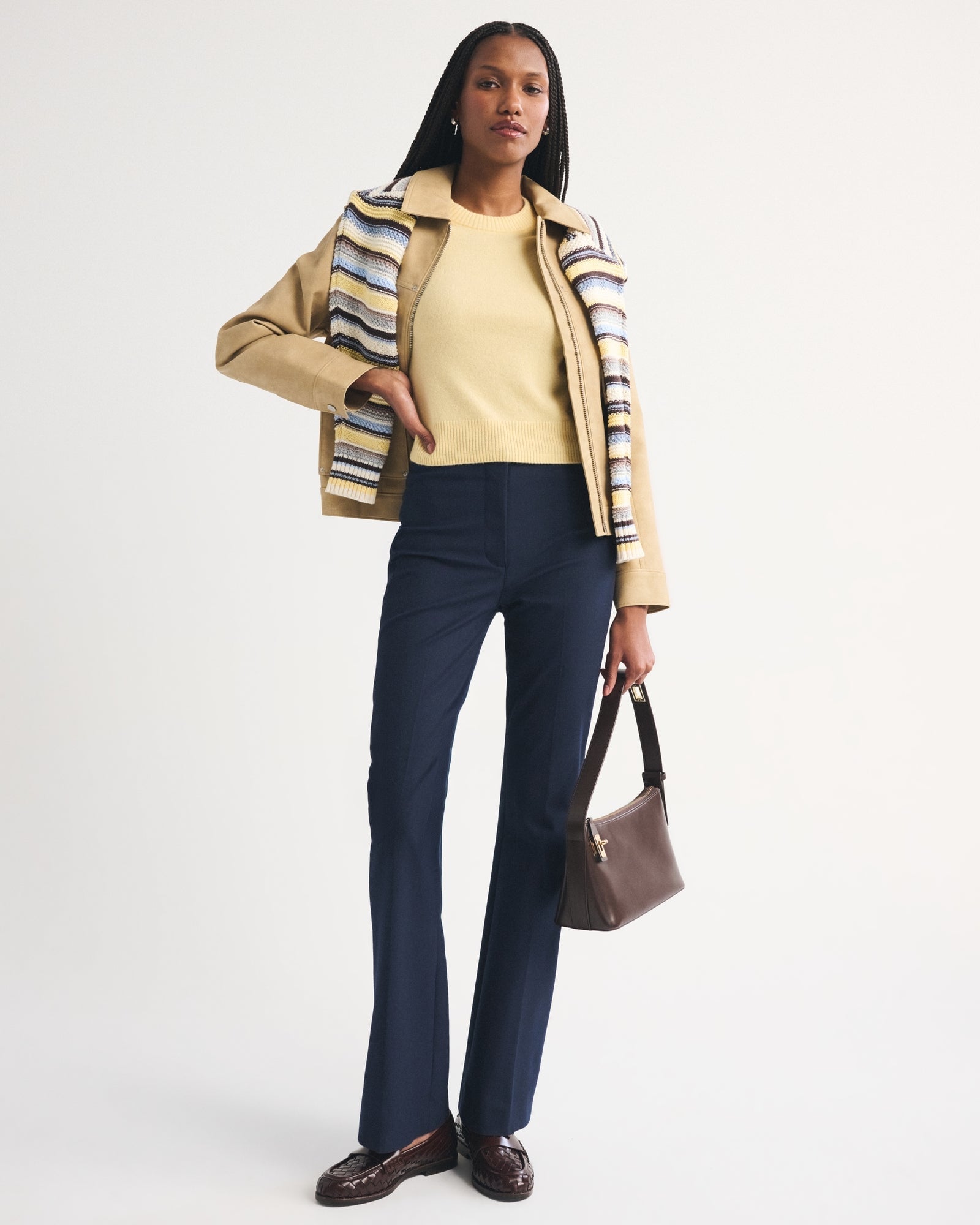 Abercrombie Cashmere Crew Tee