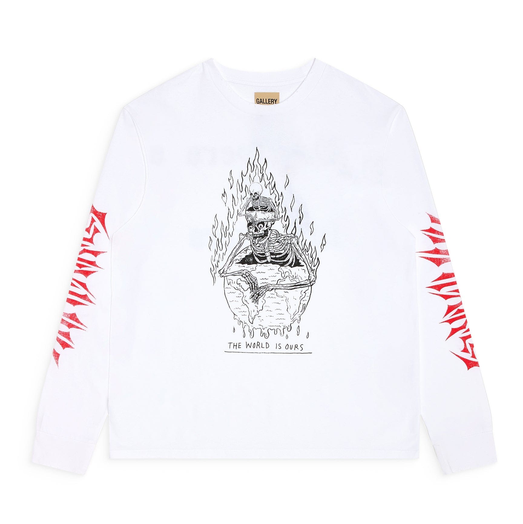 Gallery Dept The World Is Ours L/S Clean White
