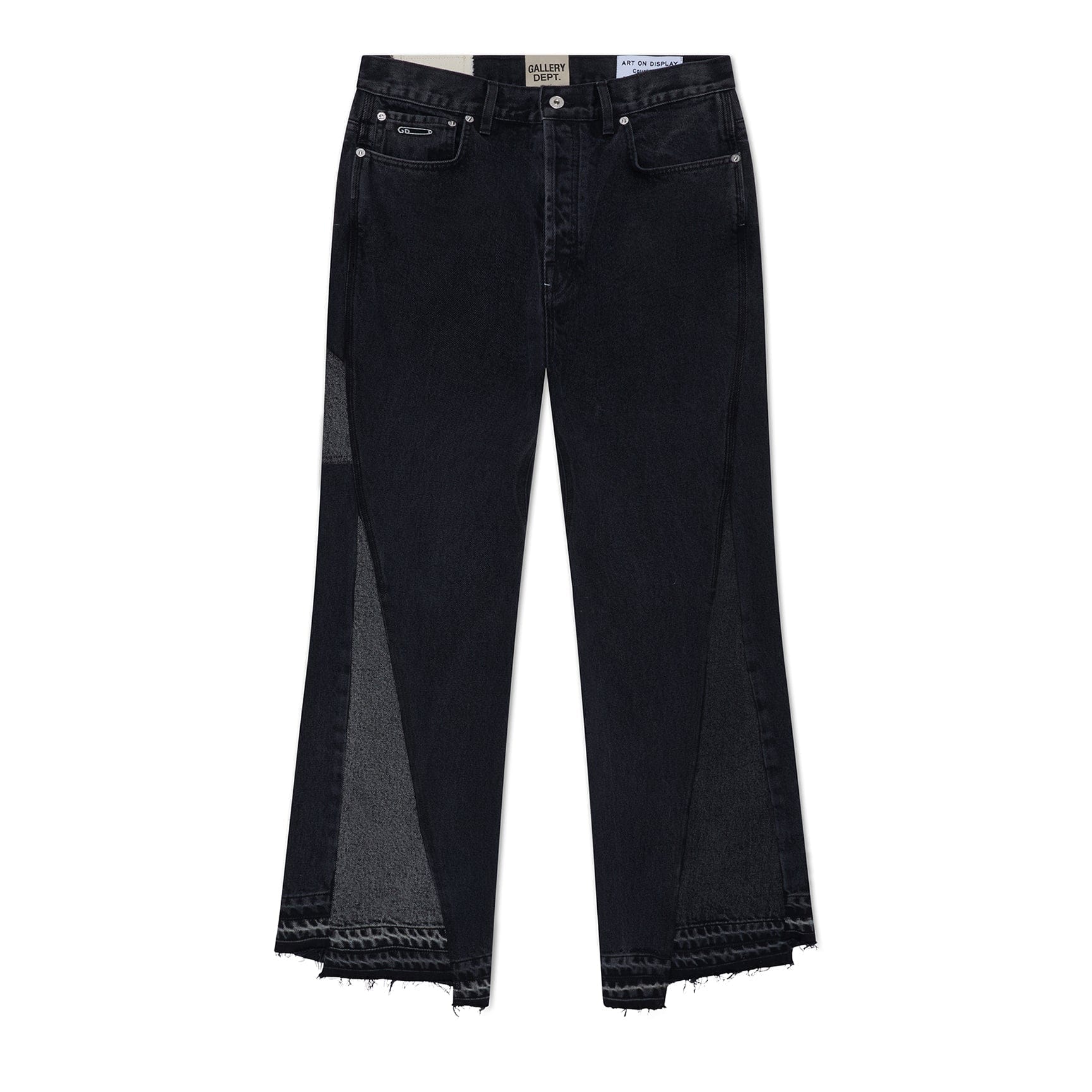 Gallery Dept Twisted Wide Leg Pant Black
