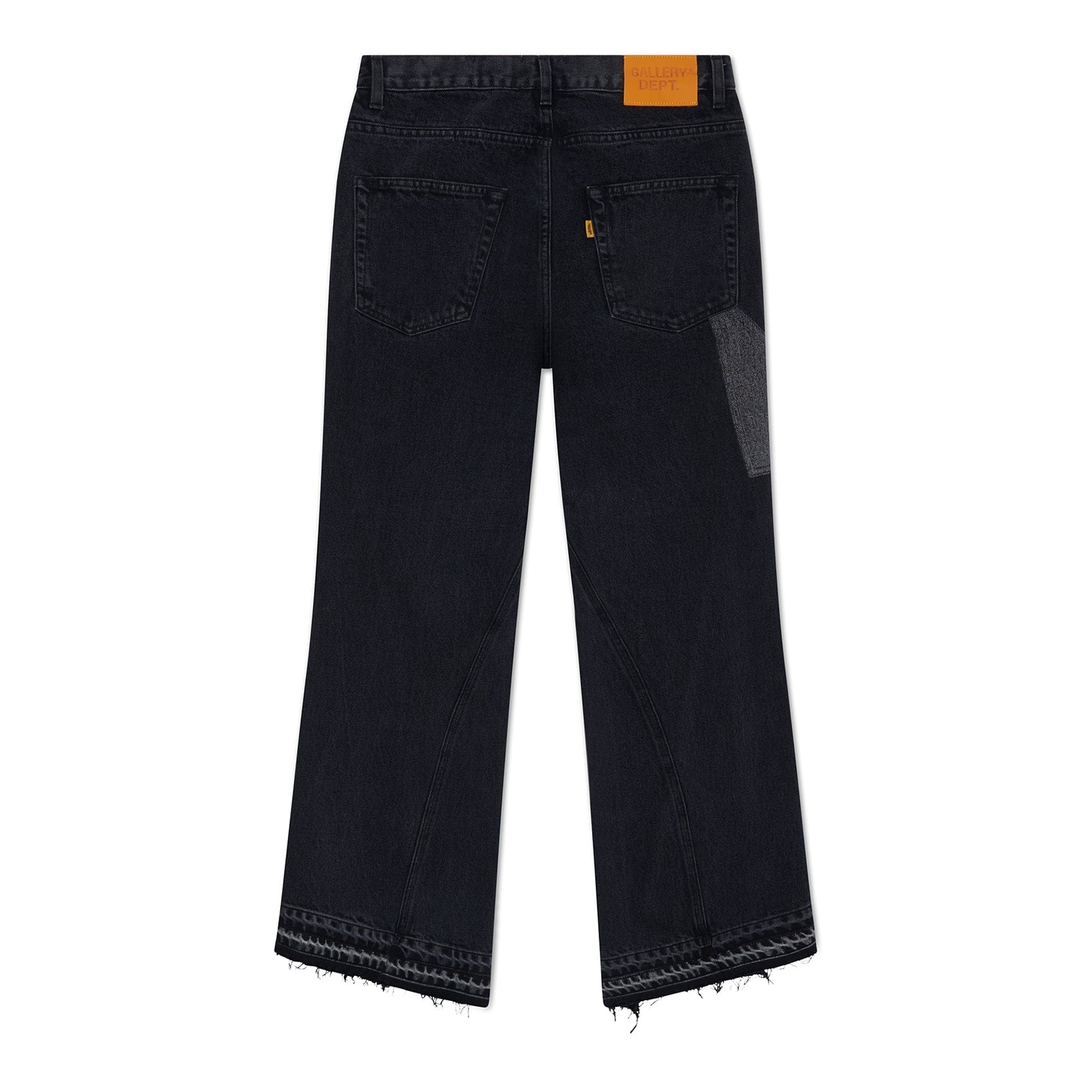 Gallery Dept Twisted Wide Leg Pant Black