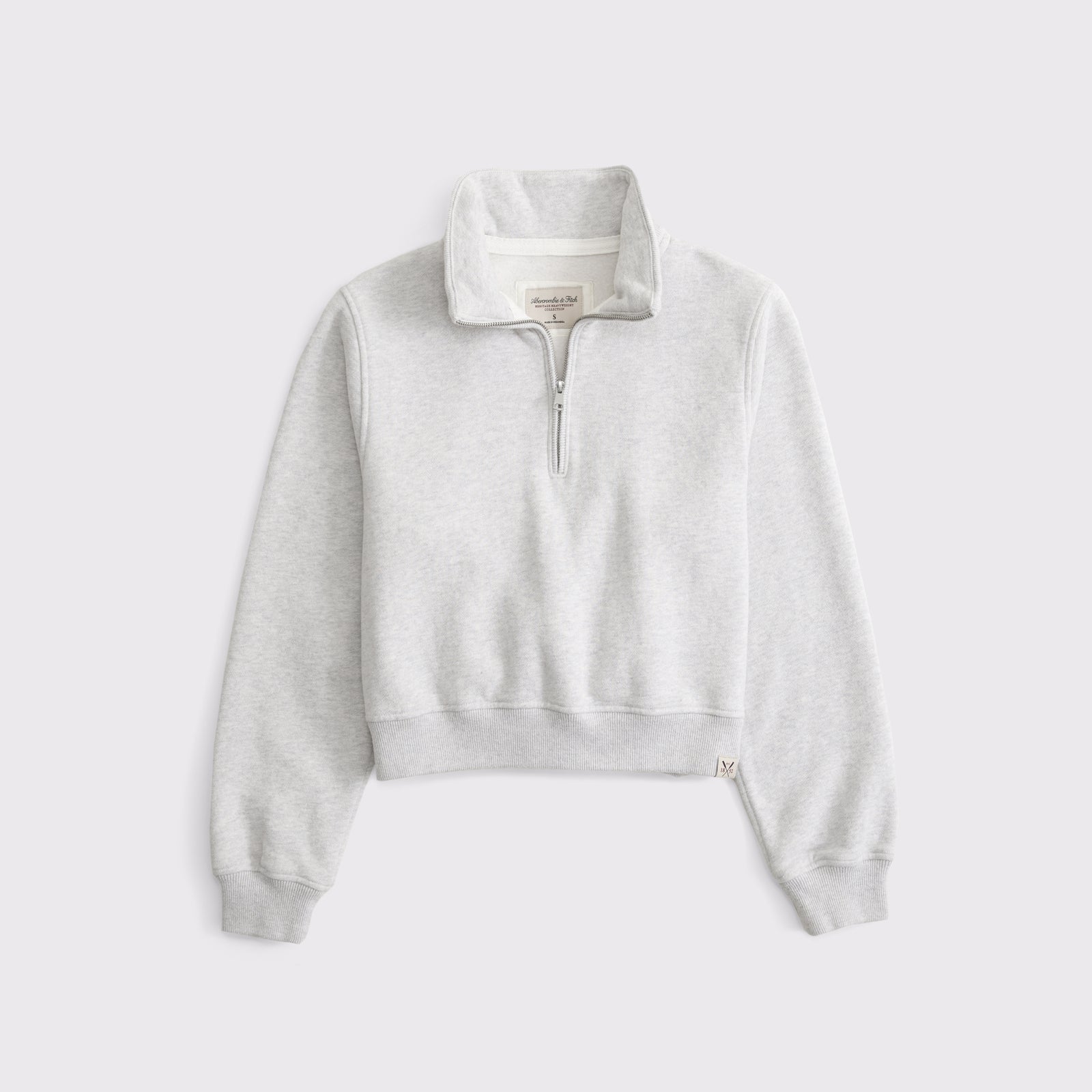 Abercrombie Heritage Heavyweight Half-Zip Sweatshirt