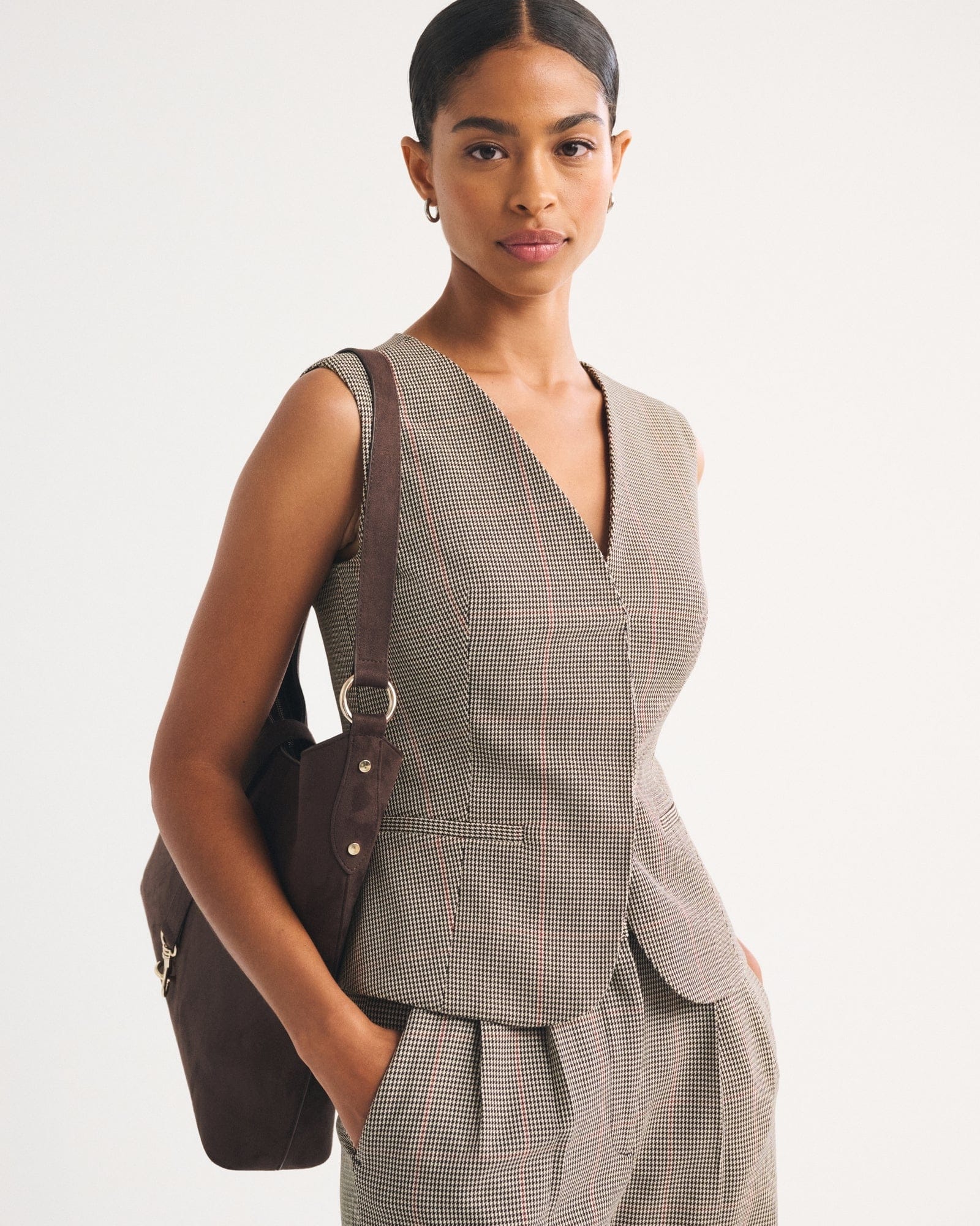 Abercrombie Tie-Back Suiting Vest