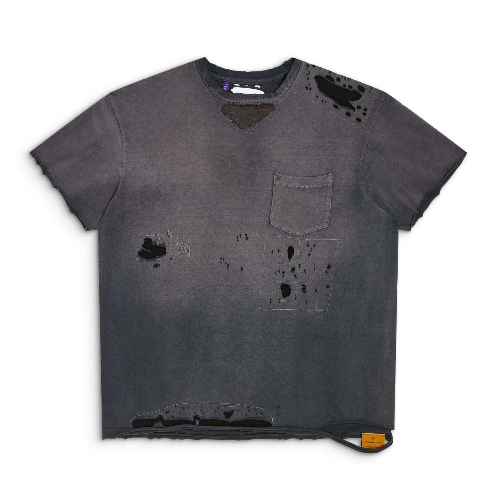 Gallery Dept Salvage Tee Black