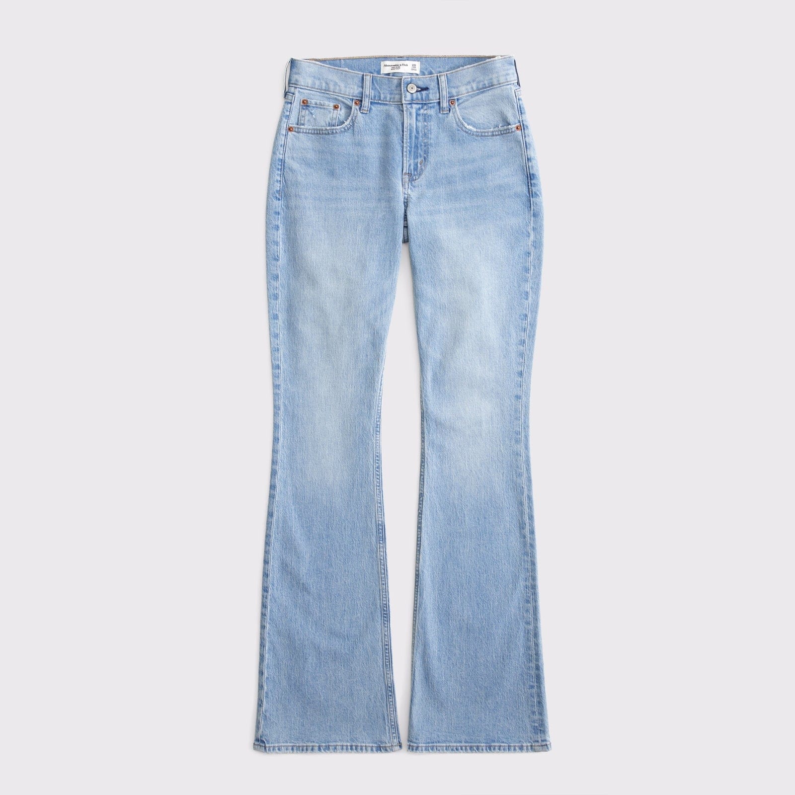 Abercrombie Curve Love Mid Rise Bootcut Jean