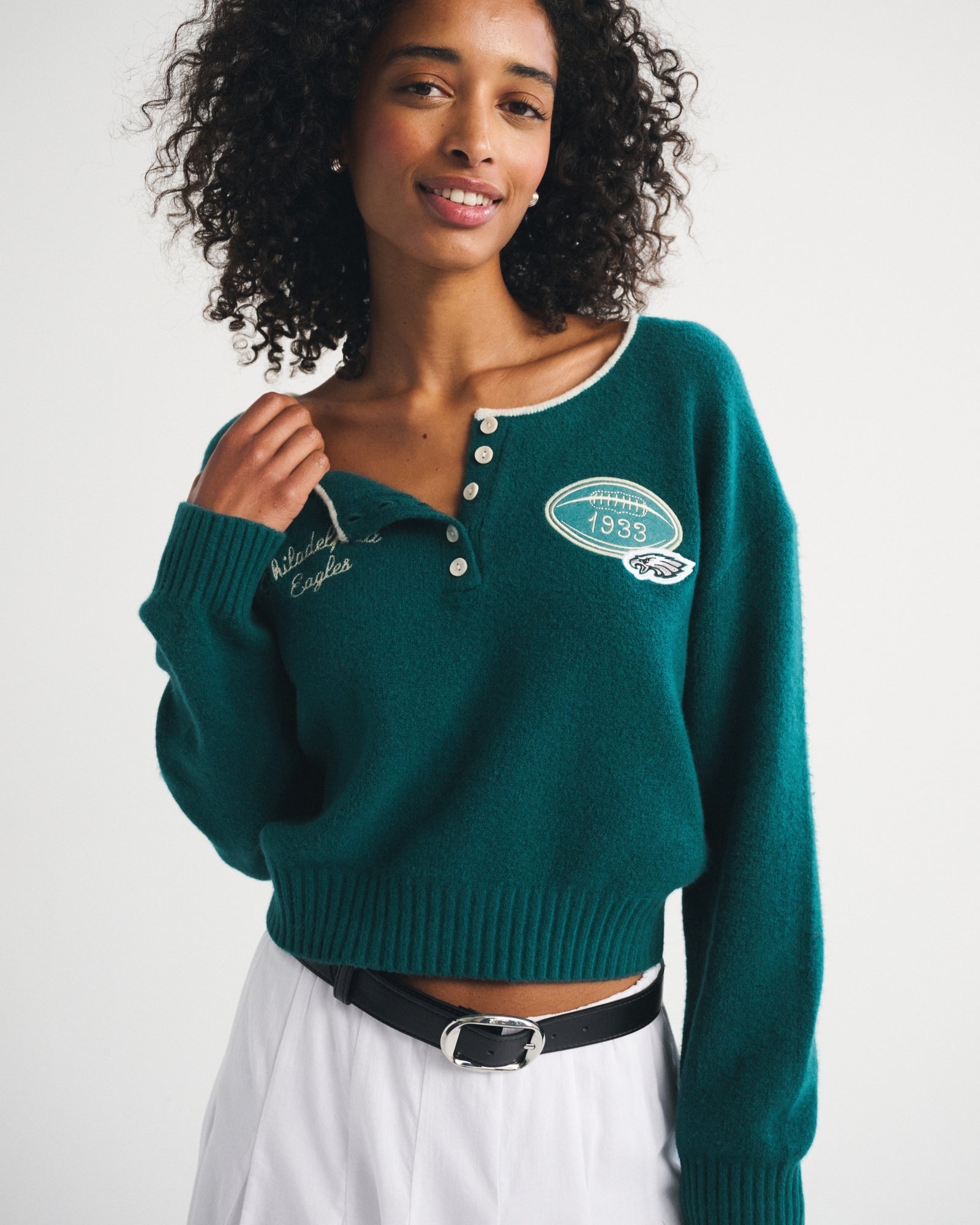 Abercrombie Kansas City Chiefs Henley Sweater