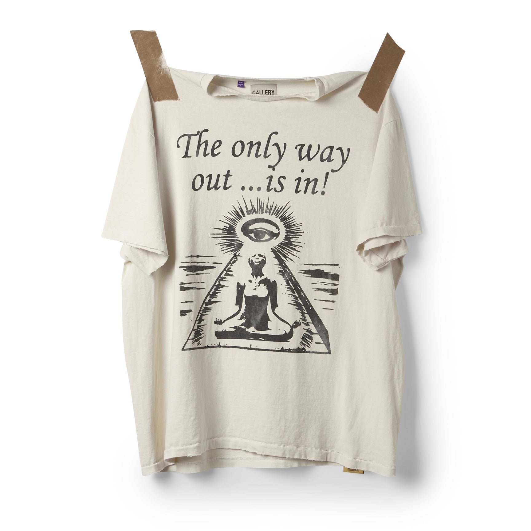 Gallery Dept One Way Tee Archival White