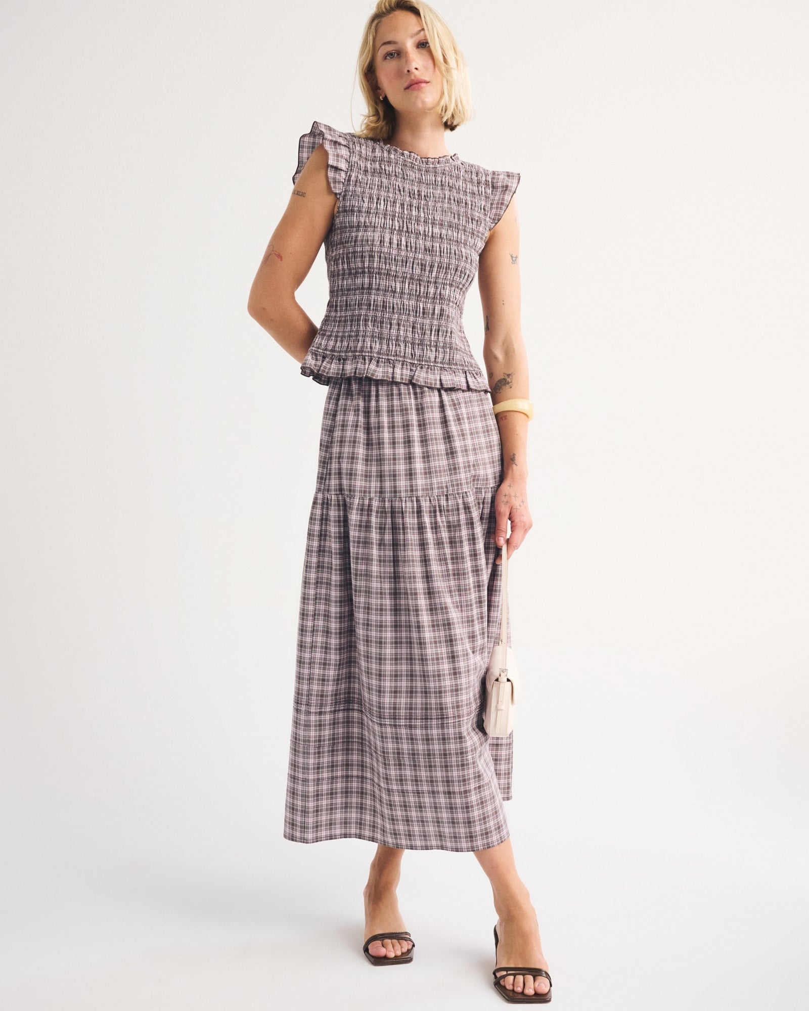 Abercrombie 100% Cotton Boho Maxi Skirt