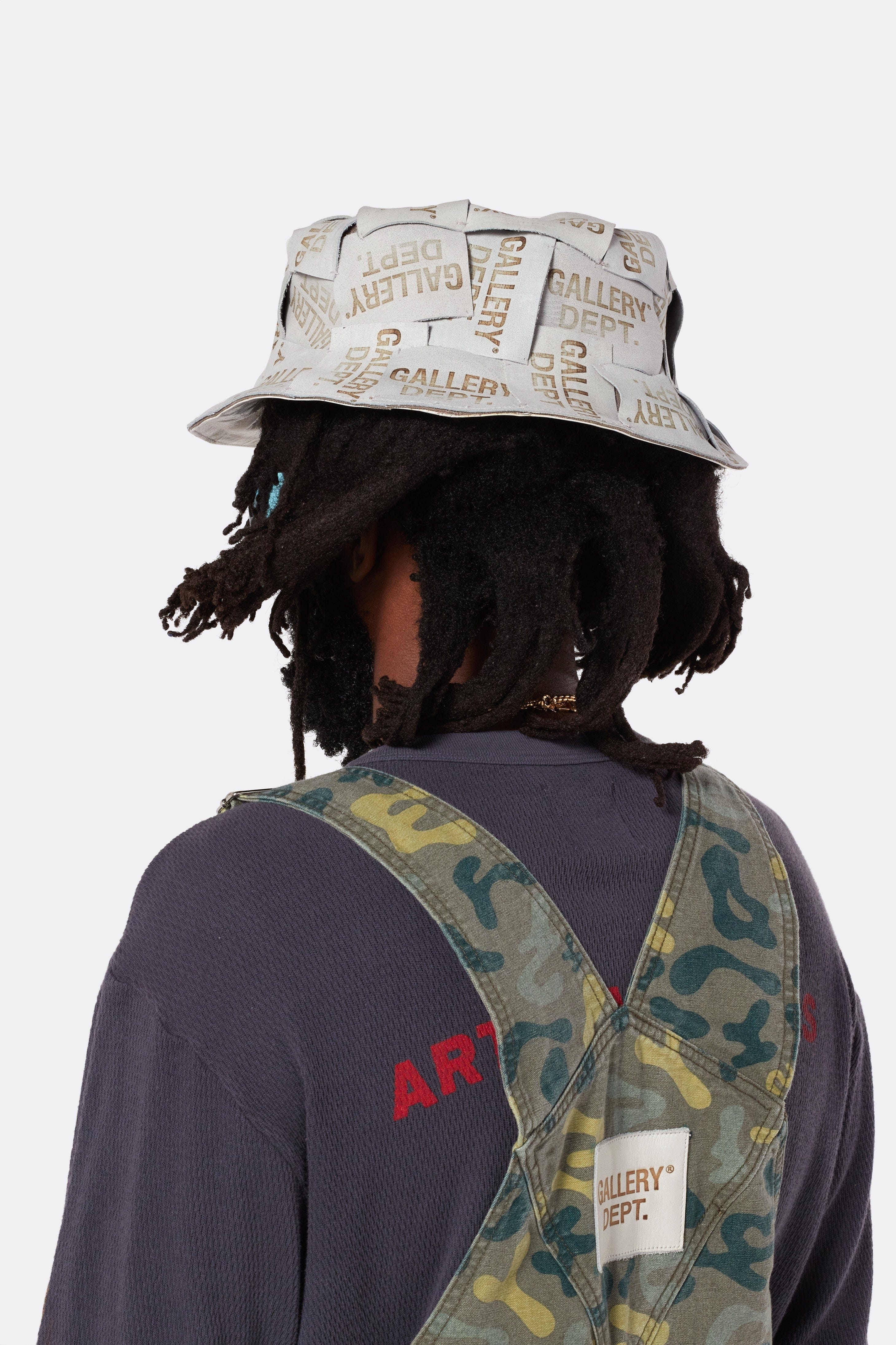 Gallery Dept Rodman Patch Match Bucket Hat White