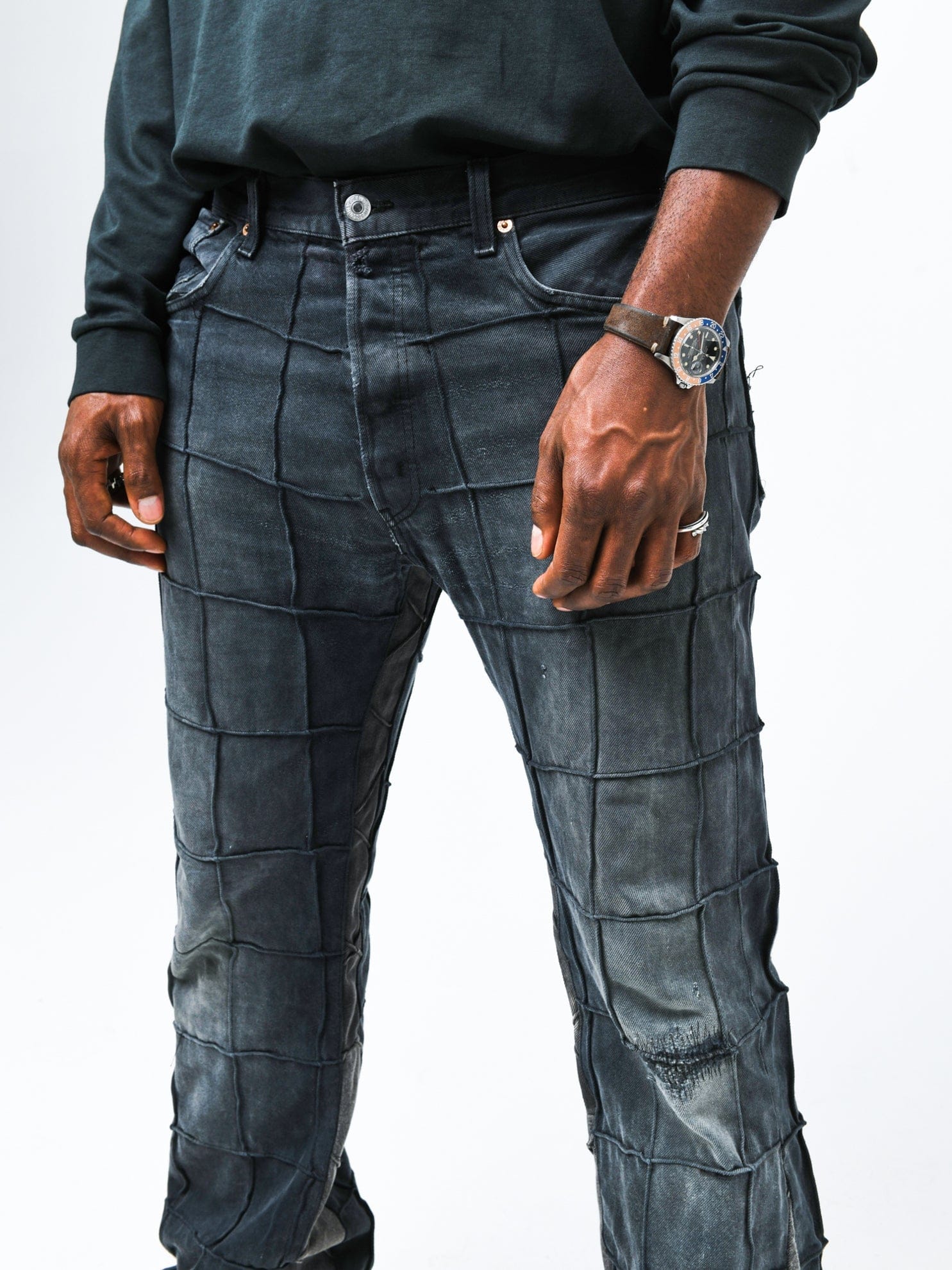 Gallery Dept Lenny Flare Denim Black