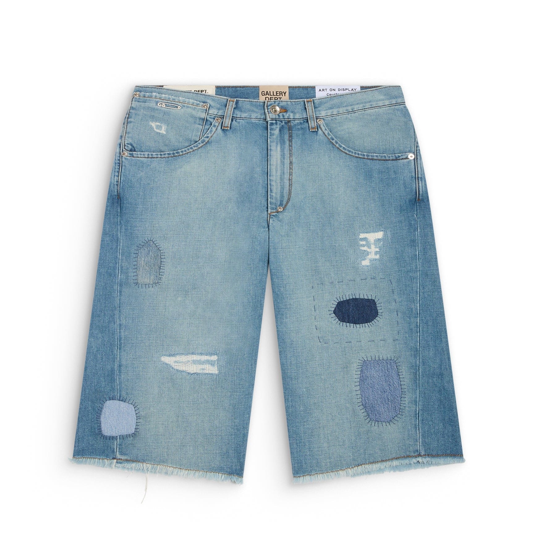 Gallery Dept Zip Shorts Indigo