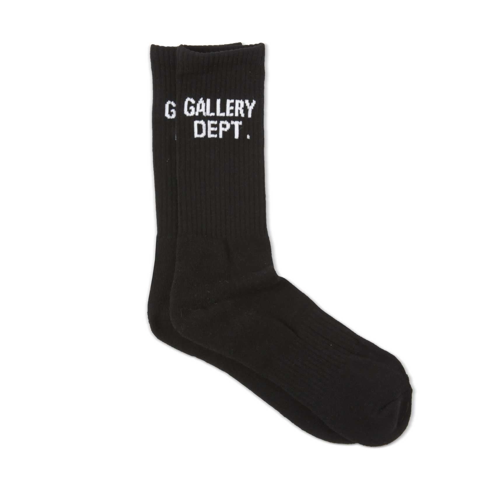 Gallery Dept Clean Black Socks Black