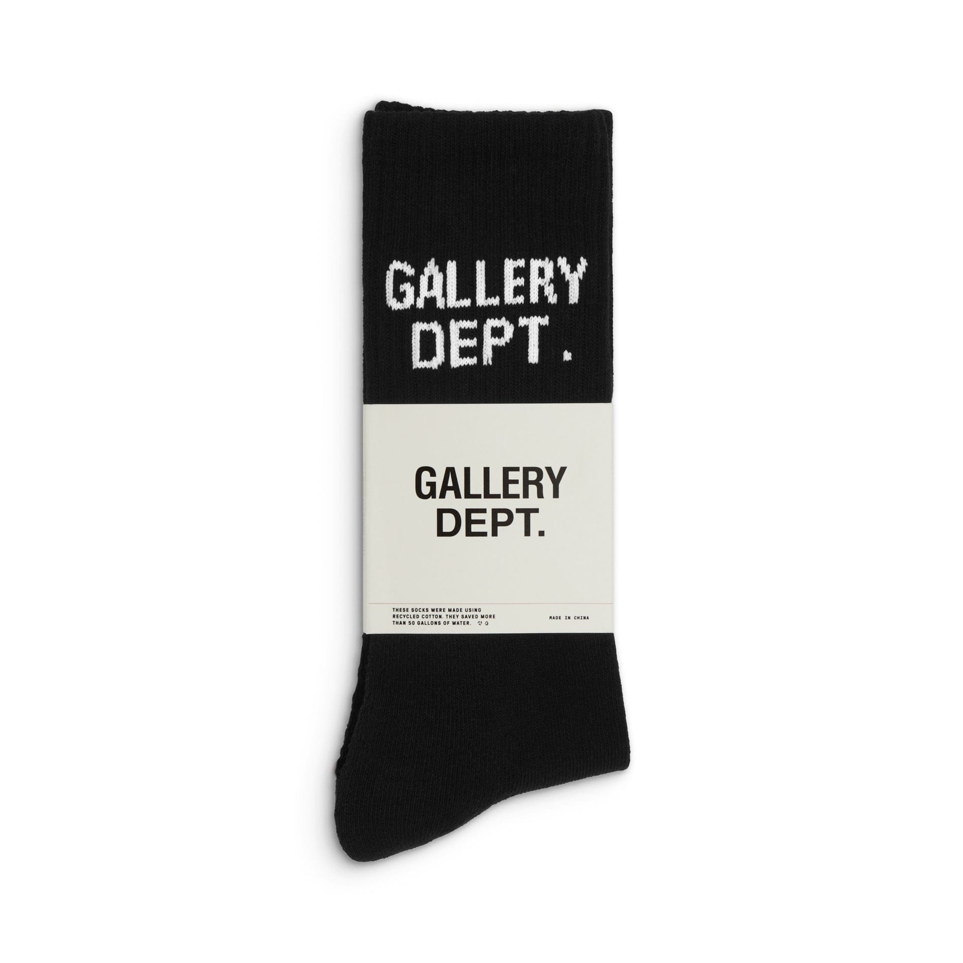 Gallery Dept Clean Black Socks Black