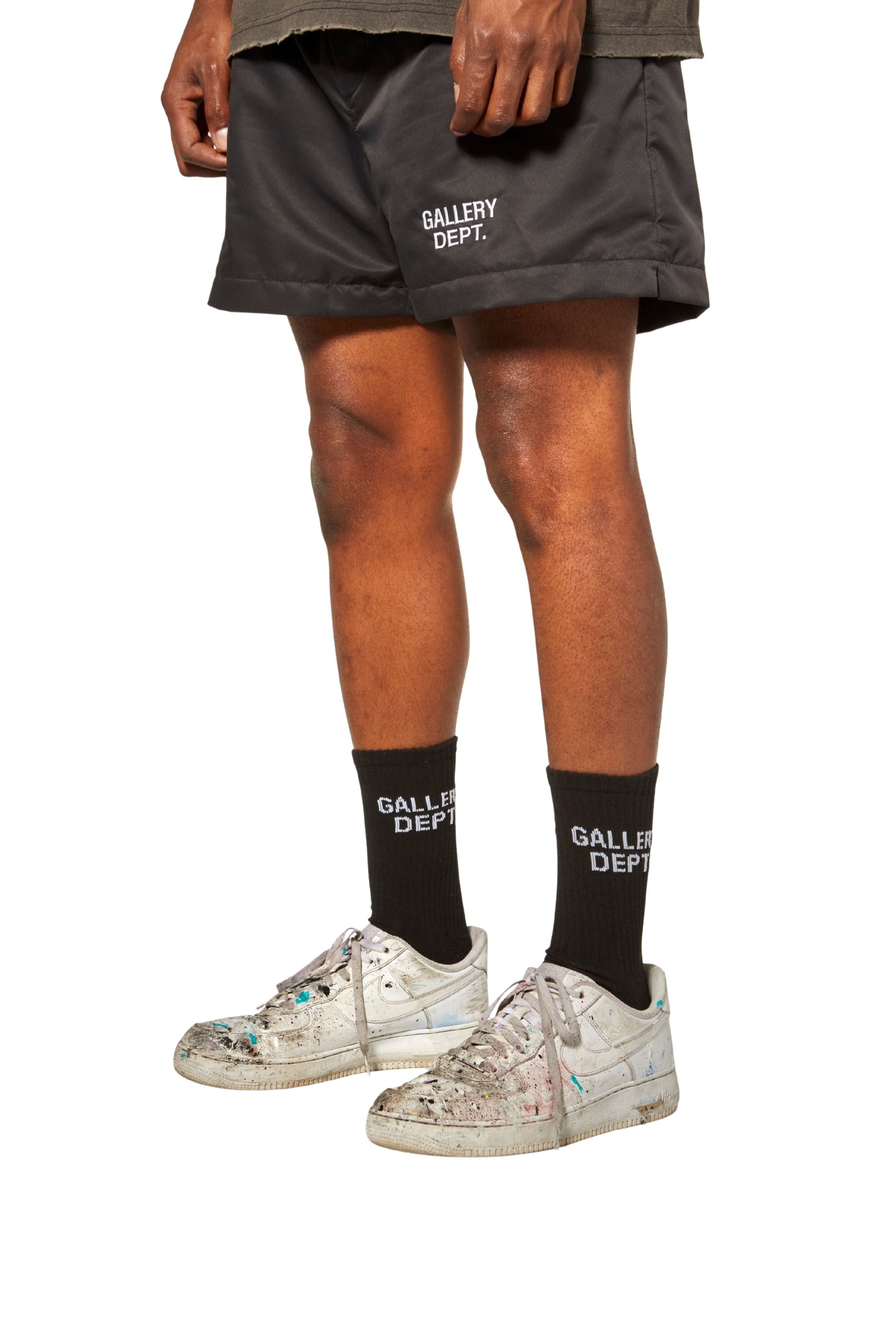 Gallery Dept Clean Black Socks Black