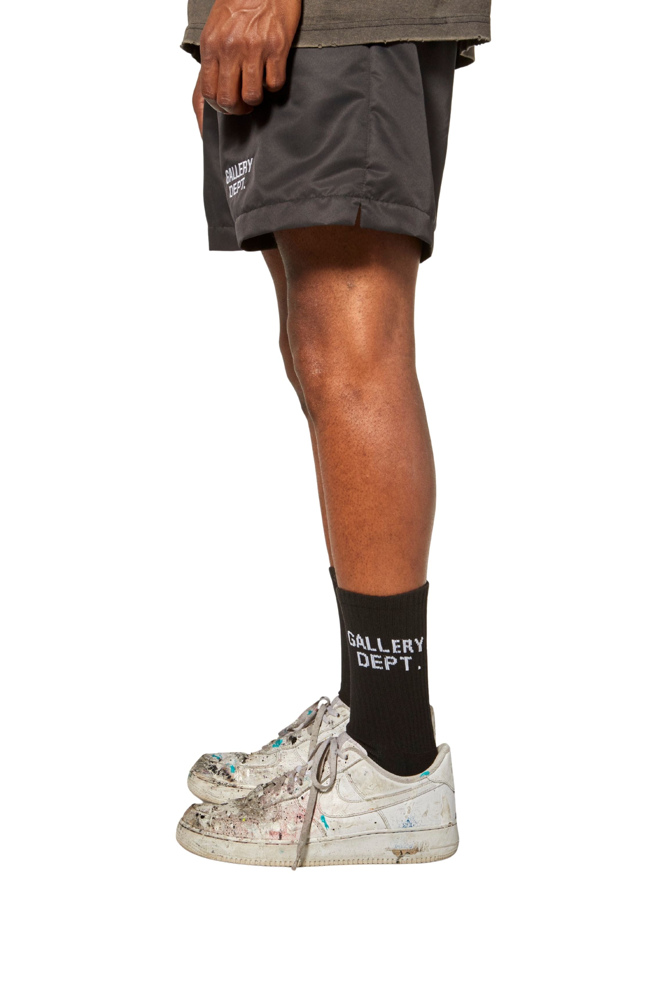 Gallery Dept Clean Black Socks Black