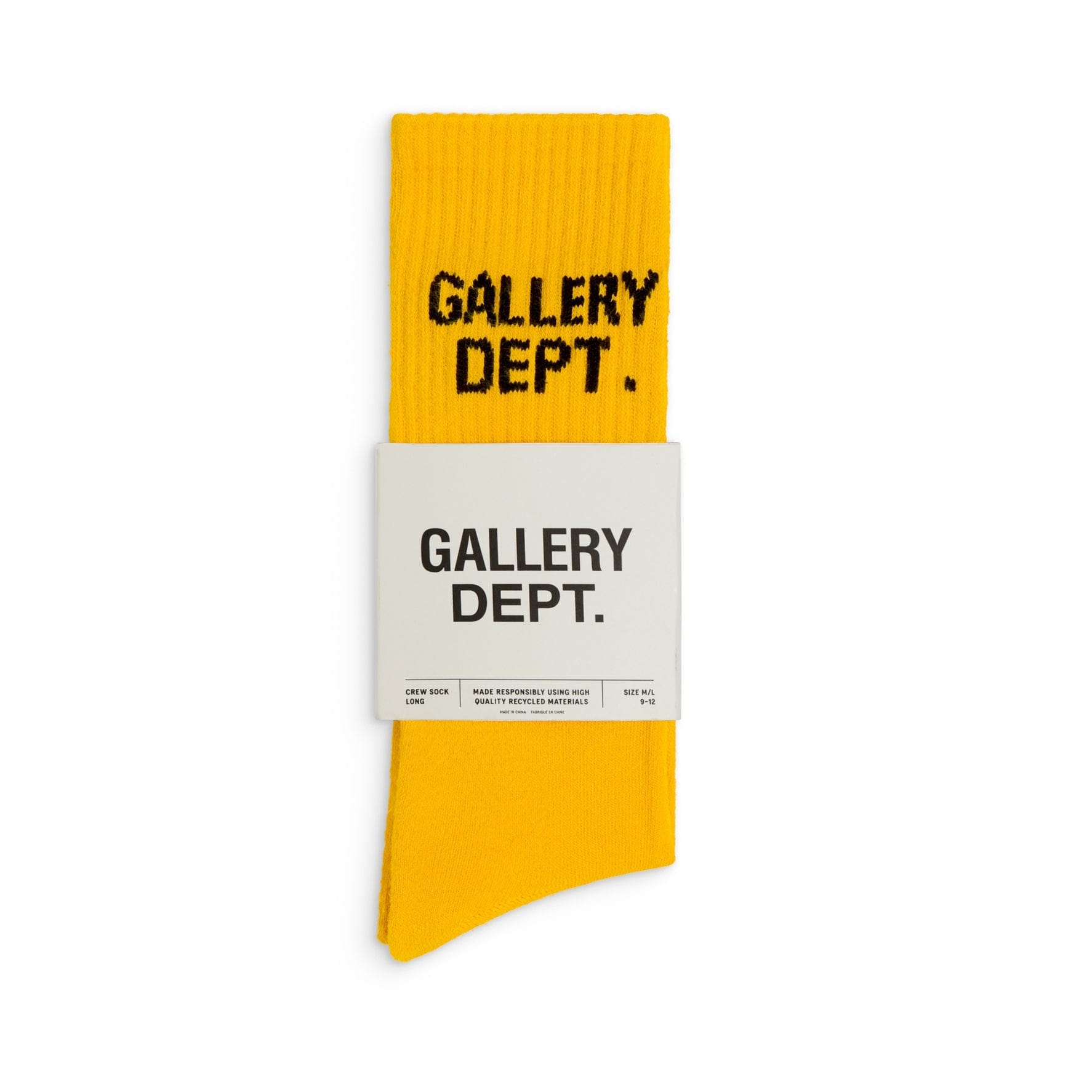 Gallery Dept Clean Yellow Socks Yellow