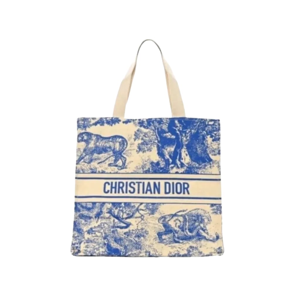 Christian Dior Dioriviera Book Tote Blue (GWP)