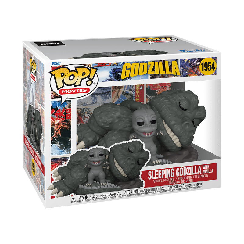 Pop! Super Sleeping Godzilla with Minilla