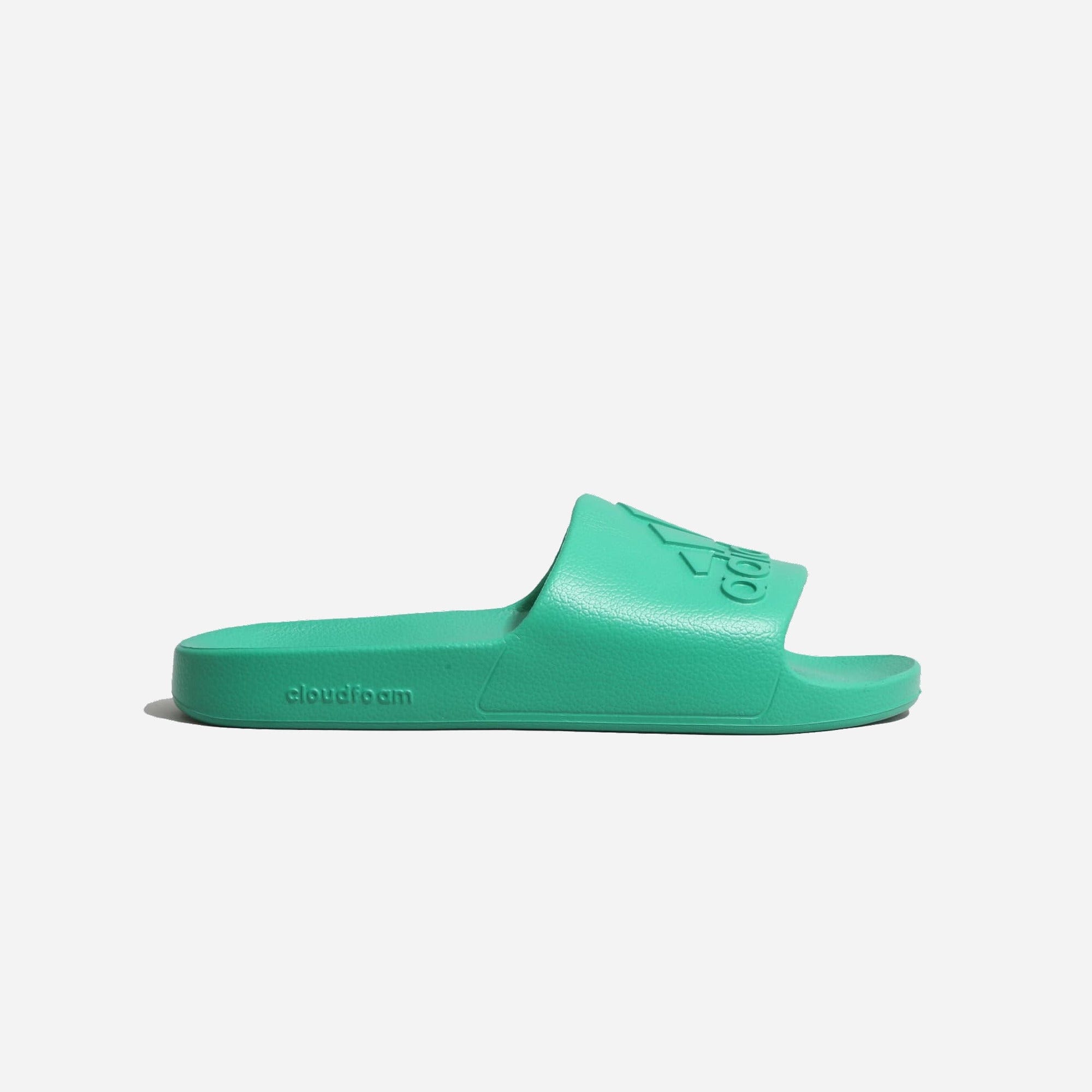 Adidas Aquo Slip On Slides Court Green WMNS