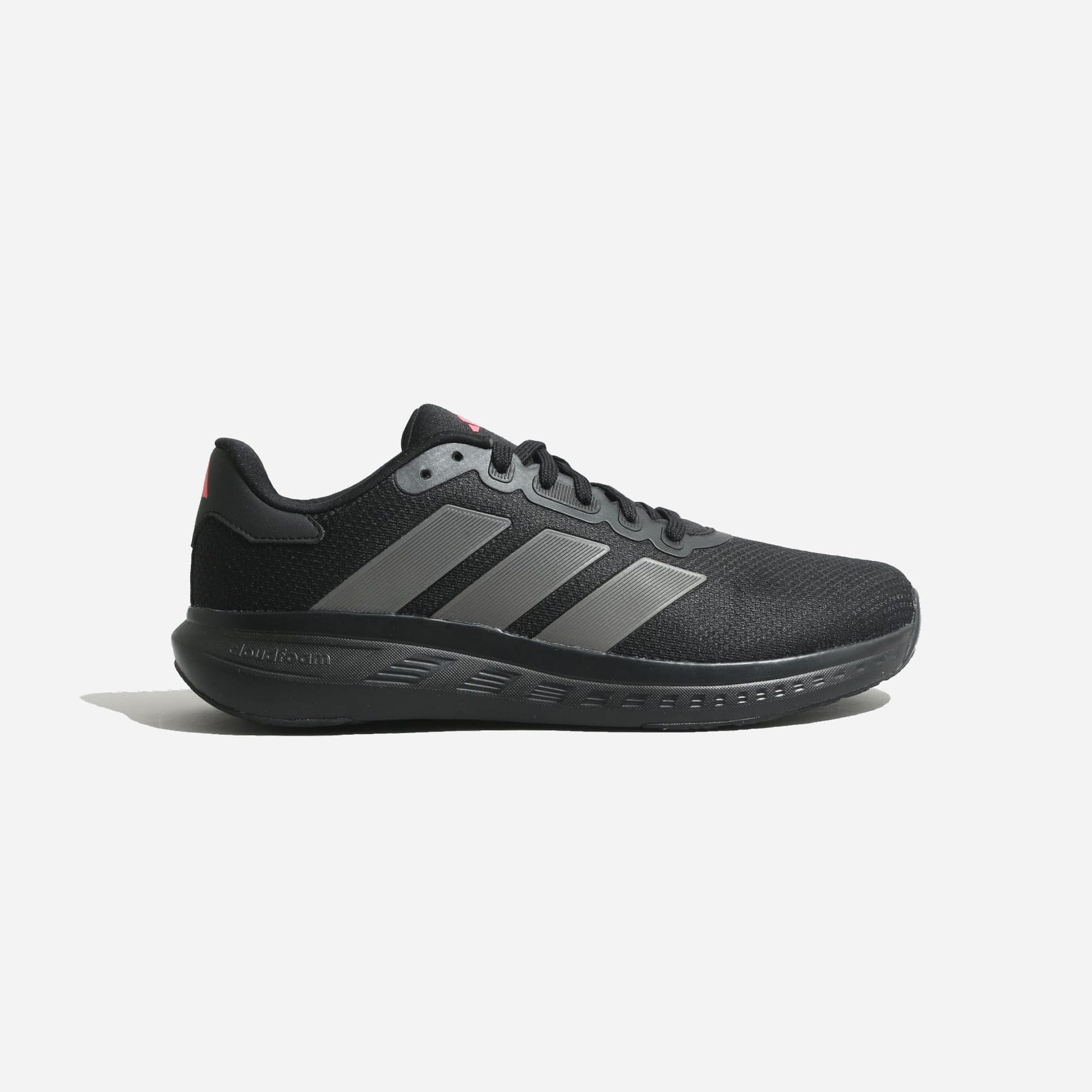 Adidas Aero Surge Stride Core Black Charcoal Lucid Red WMNS
