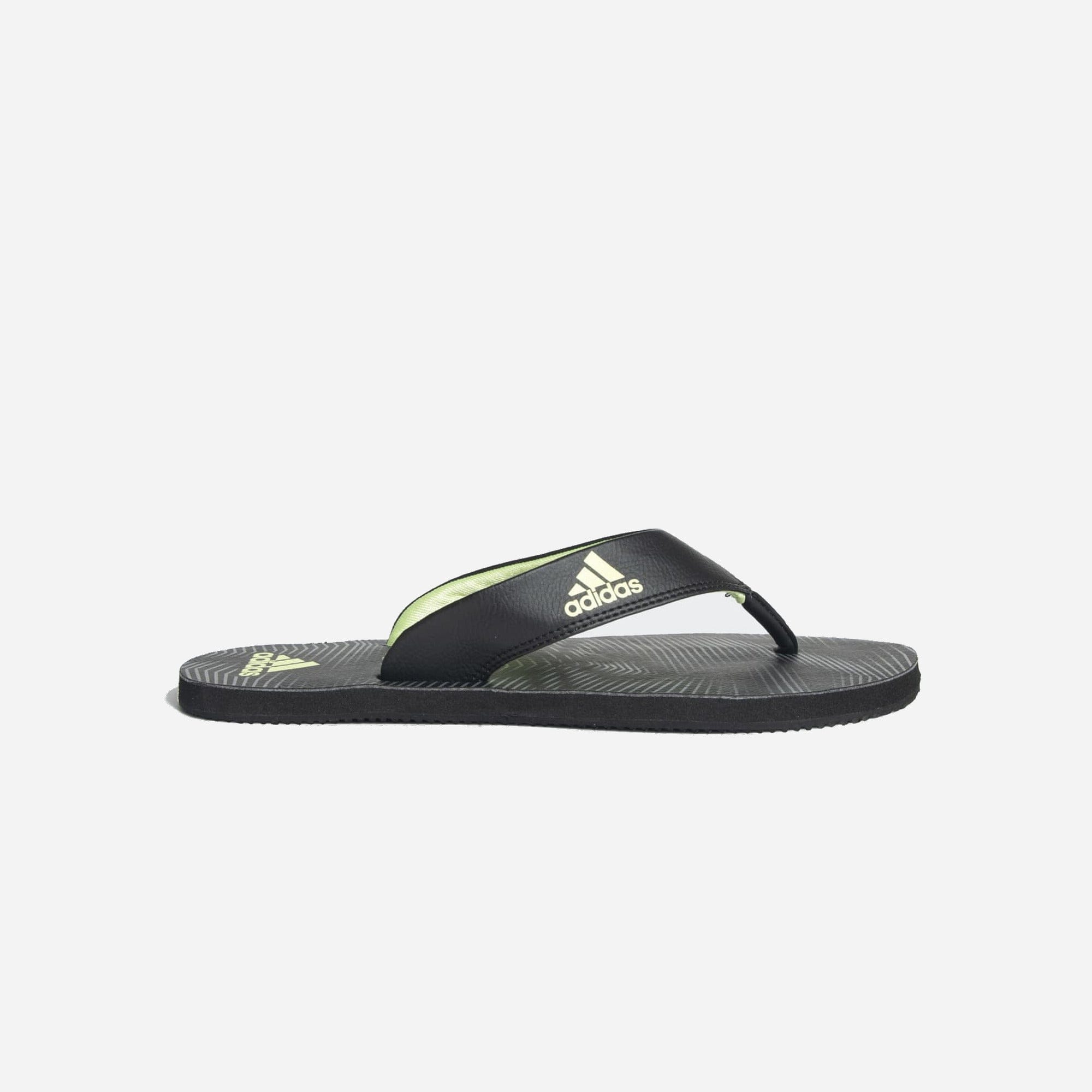 Adidas Core Linear Ind Comfort Flip Flop Core Black Grey Six Glow WMNS