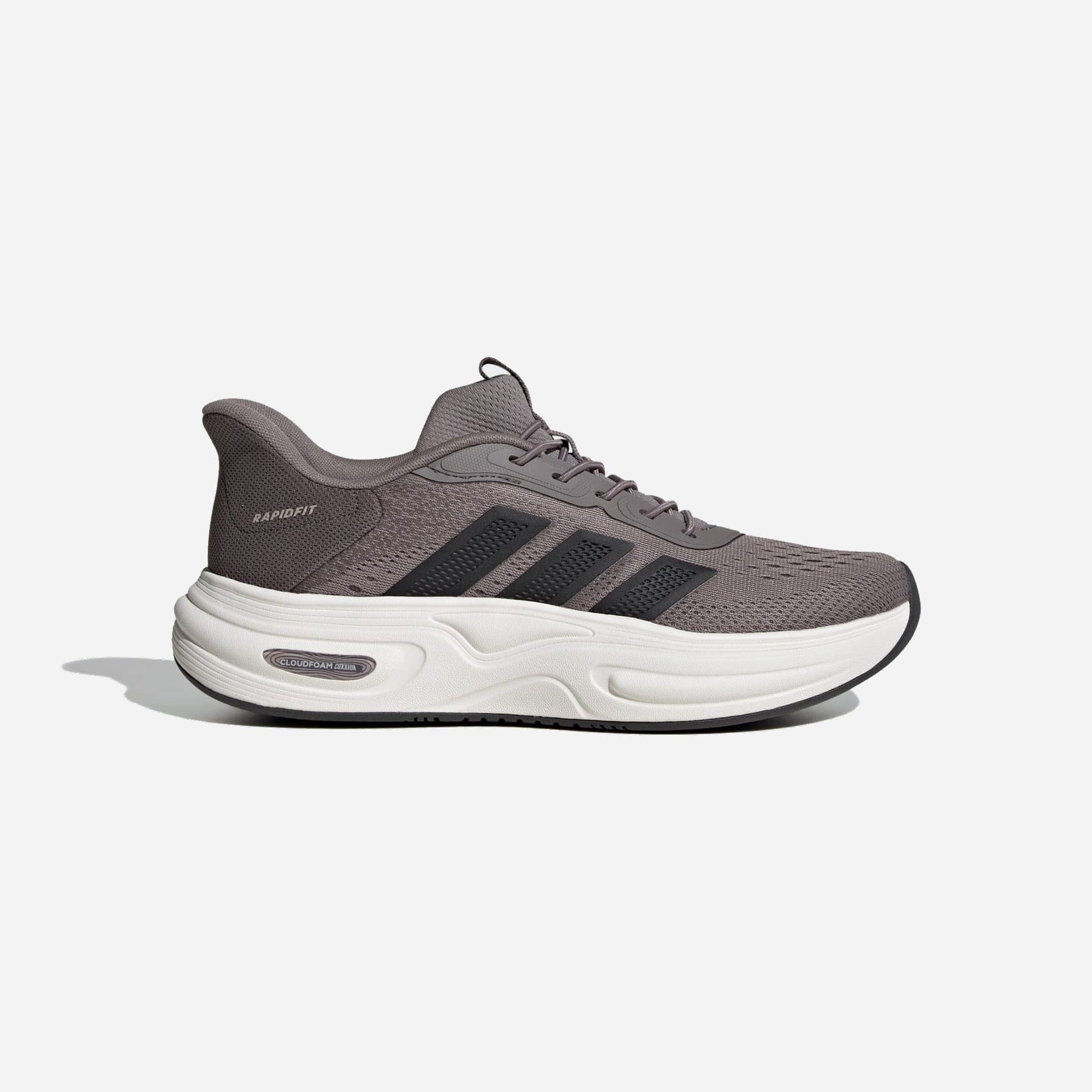 Adidas Cloudfoam Cuxxion Rapidfit Taupe Oxide Carbon Charcoal WMNS