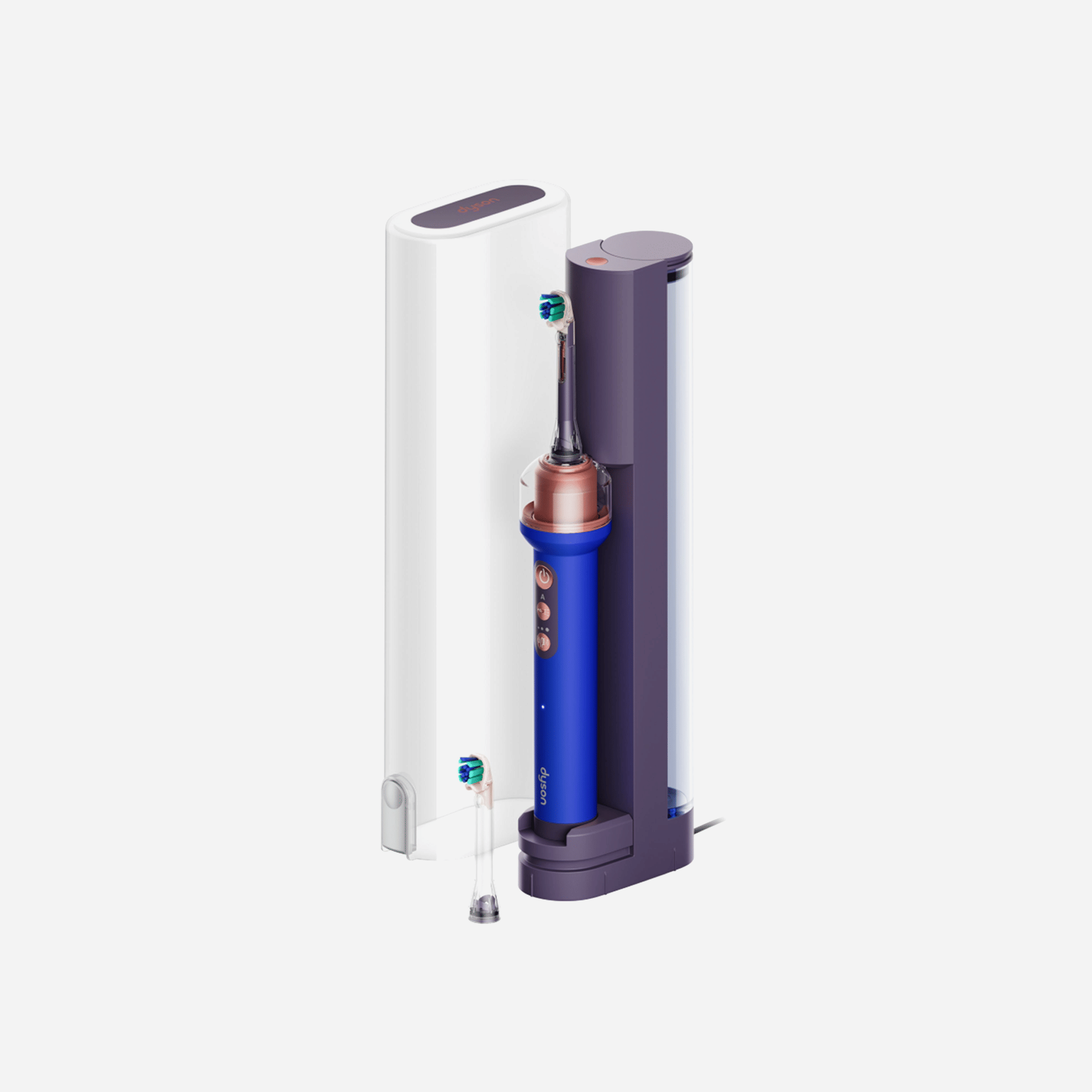 Dyson CameraJet Electric Toothbrush with Flosser Ceramic Ultra Blue