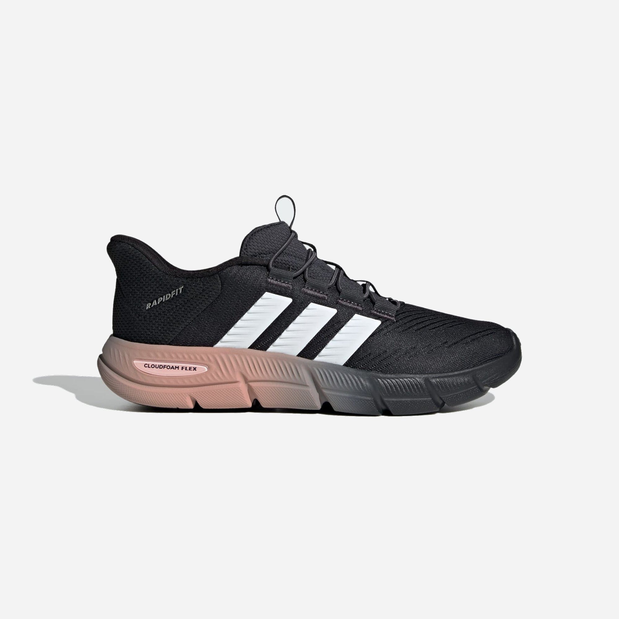 Adidas Cloudfoam Flex Rapid Fit Night Grey Crystal White Semi Frozen Turbo WMNS