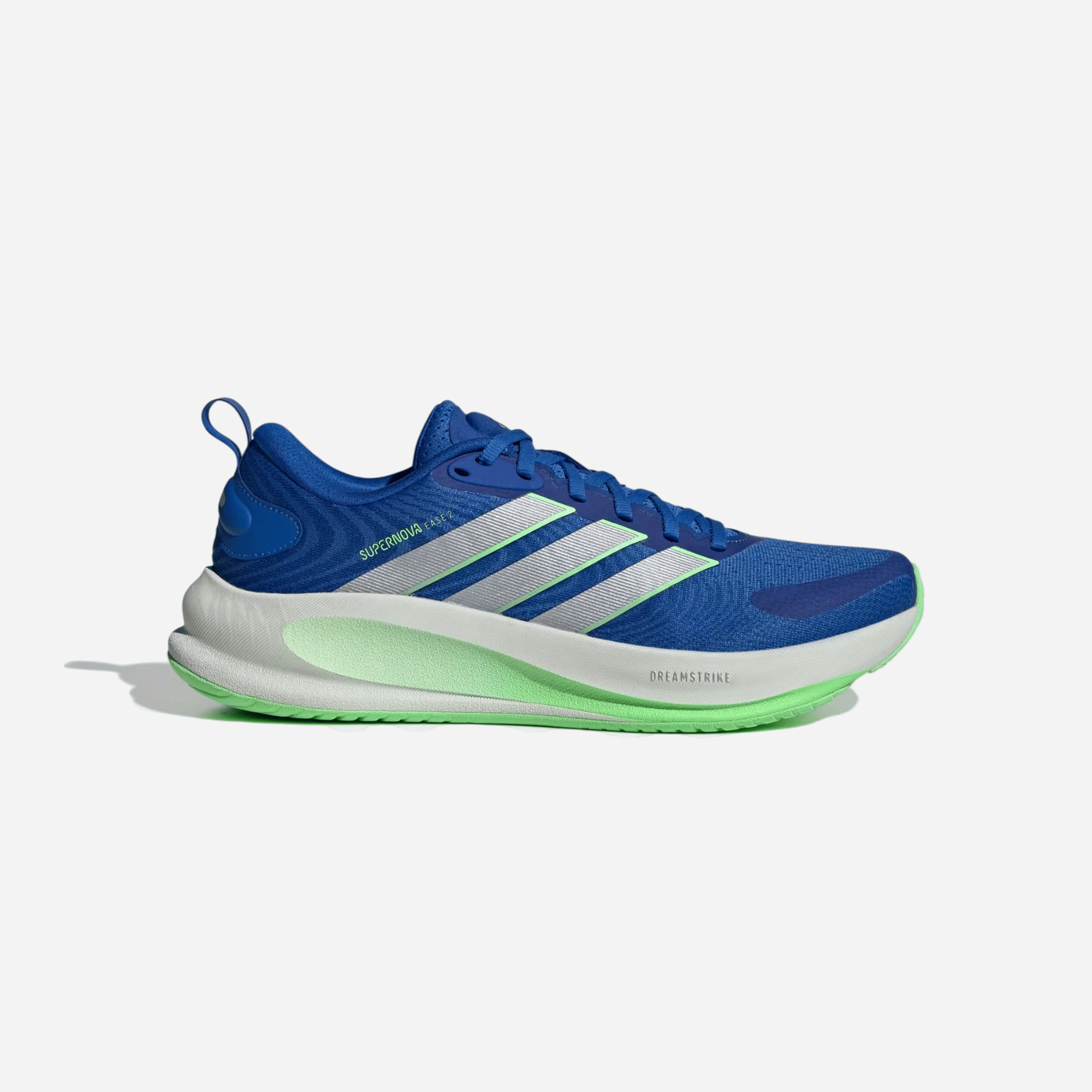 Adidas Supernova Ease 2 M Running Blue Silver Metallic Lime Burst WMNS