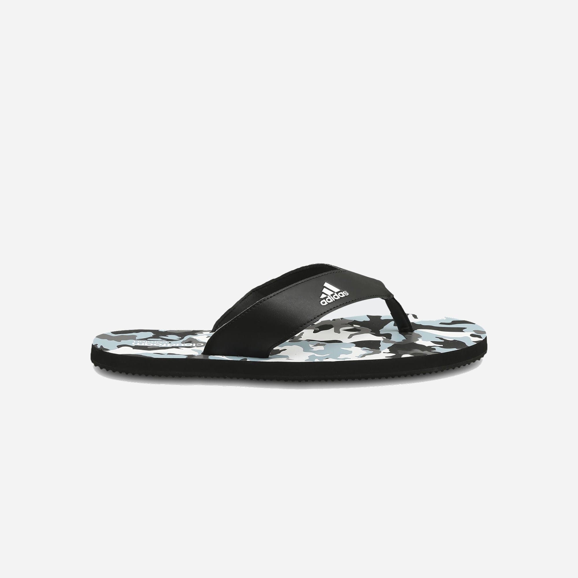 Adidas Cloudfoam Flip-flops Core Black Magic Grey Met Cloud White Grey Six WMNS