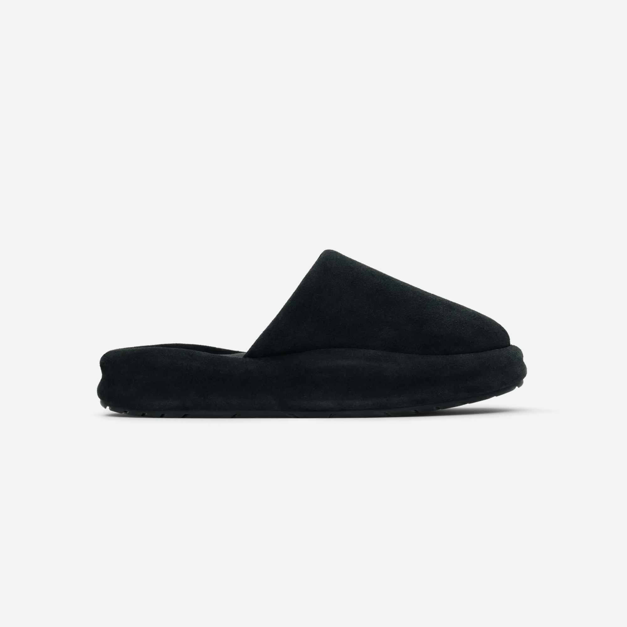 Skylrk Rest Slipper Smooth Suede Jet