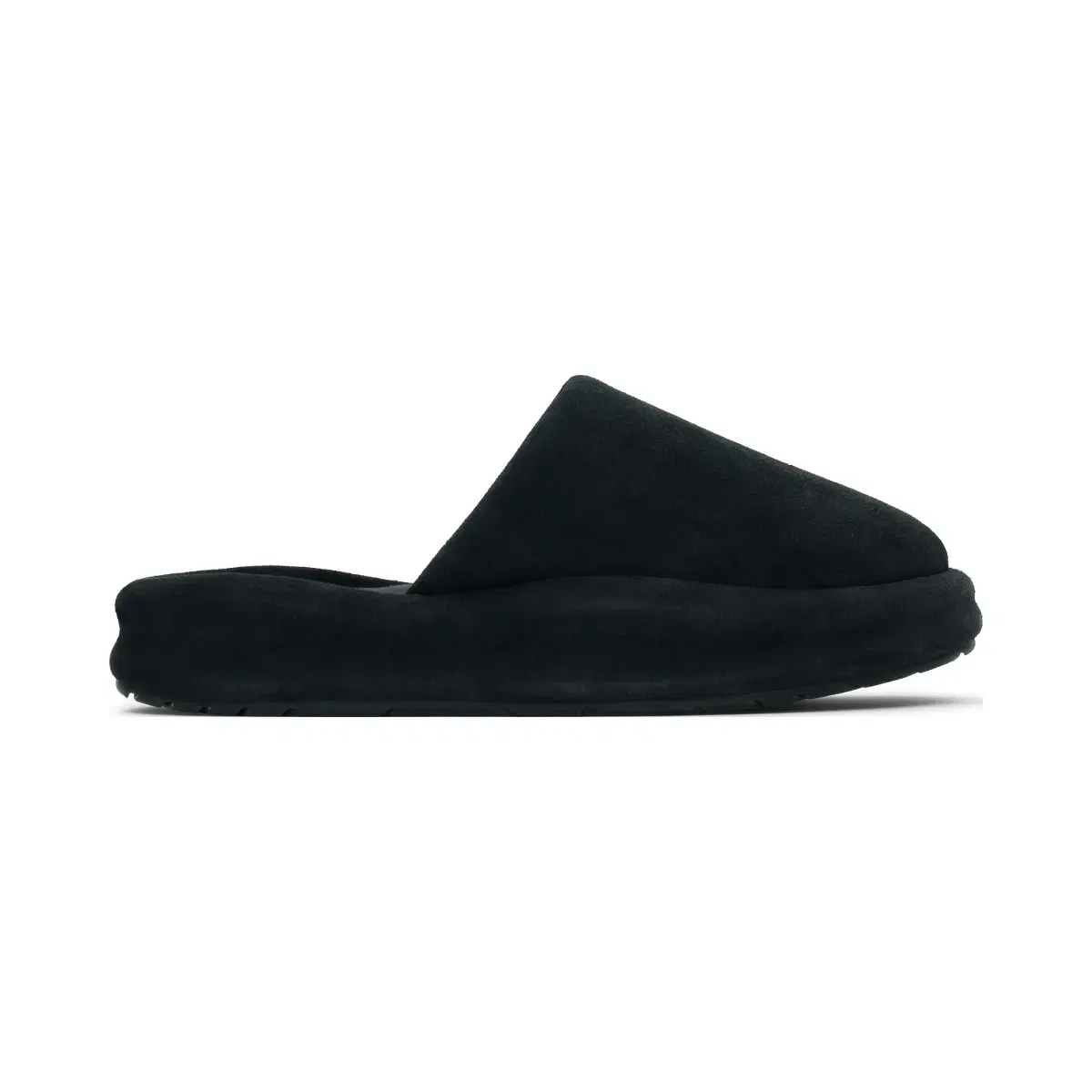 Skylrk Rest Slipper Smooth Suede Jet