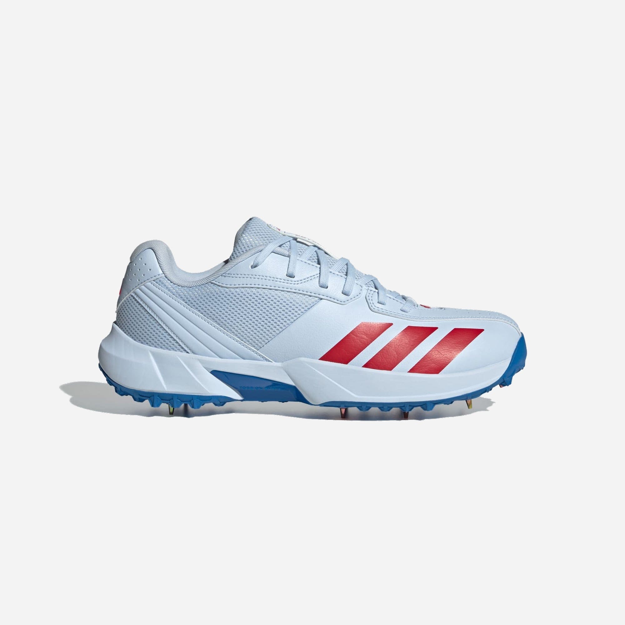 Adidas 22yds Spike Cricket Crystal Sky Pure Ruby Bright Royal WMNS