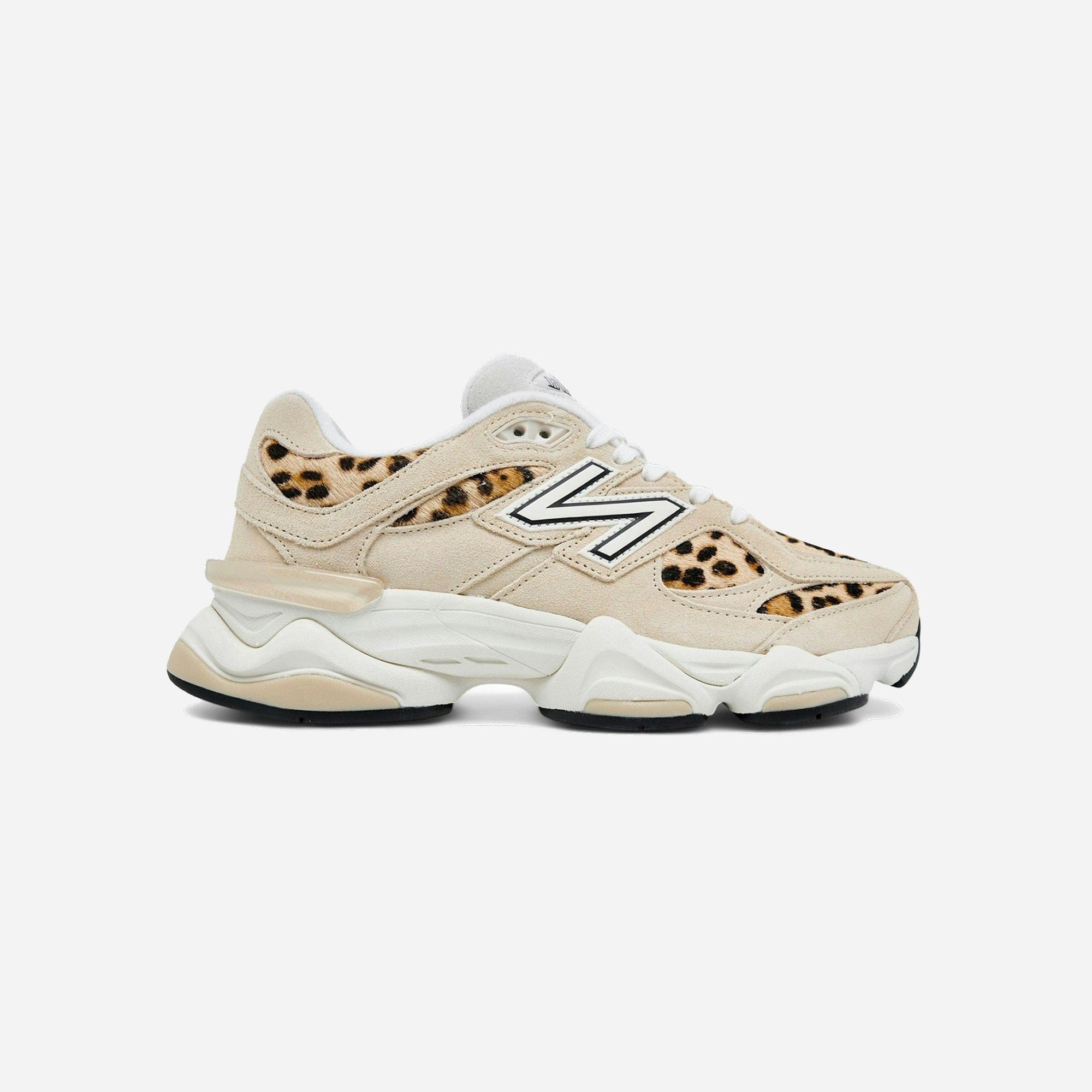 New Balance 9060 Tan Leopard White