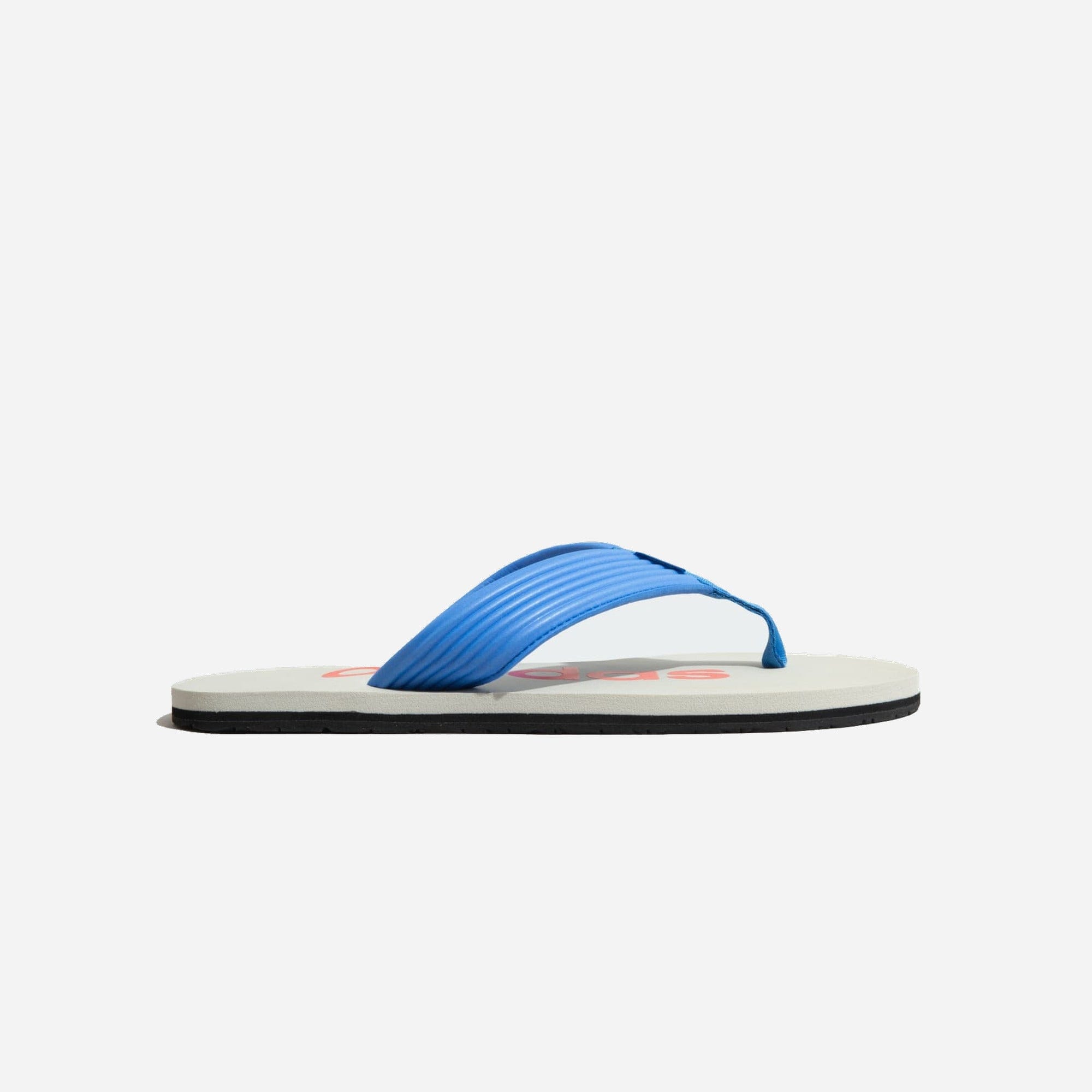 Adidas Yompzee Flip Flops Ray Blue Grey Two Semi Lucid Red WMNS