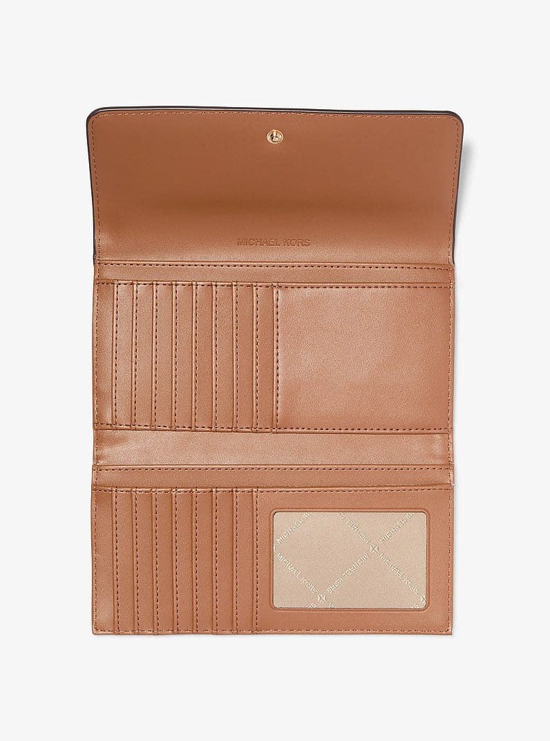Jet Set Large Logo Tri-Fold Wallet