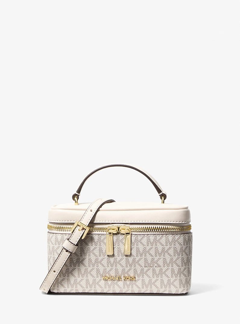 Vivi Small Signature Logo Vanity Crossbody Bag