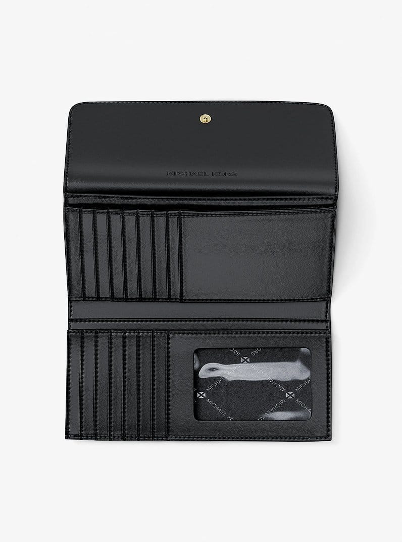 Jet Set Large Logo Tri-Fold Wallet