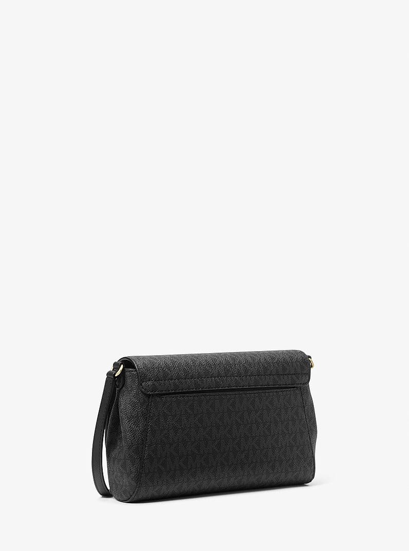 Medium Signature Logo Convertible Crossbody Bag