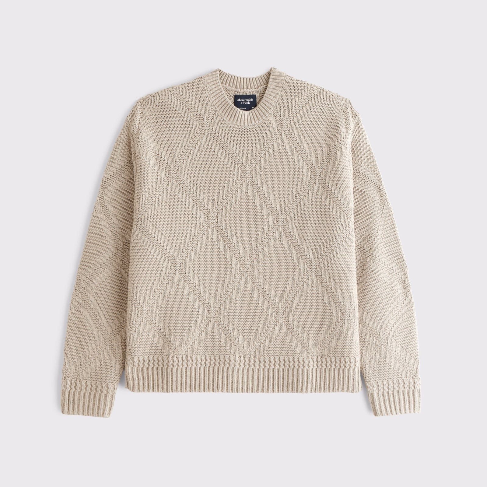 Abercrombie Diamond Stitch Crew Sweater