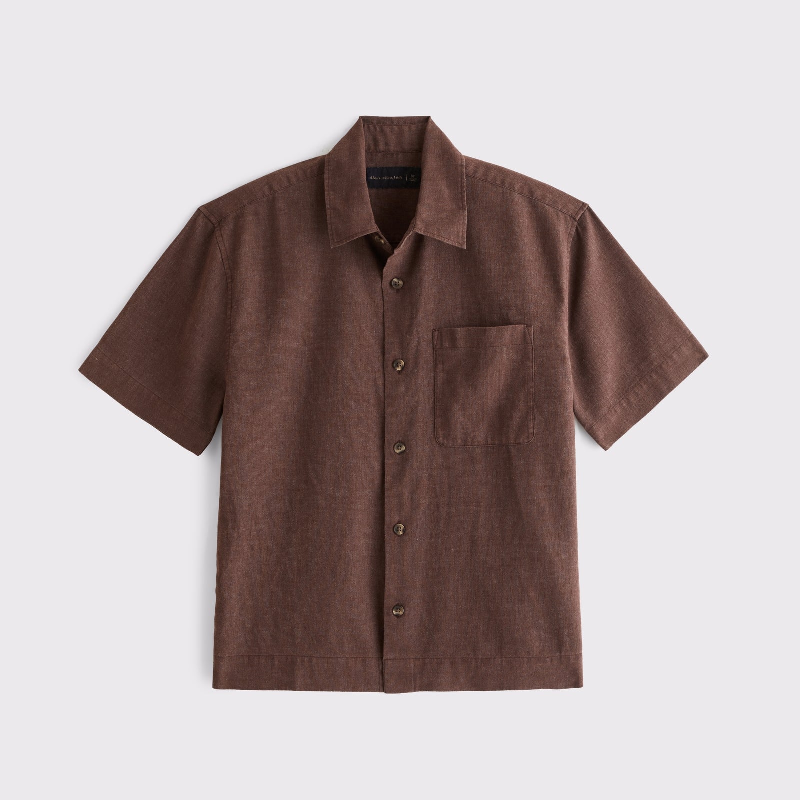 Abercrombie Point Collar Button-Up Shirt