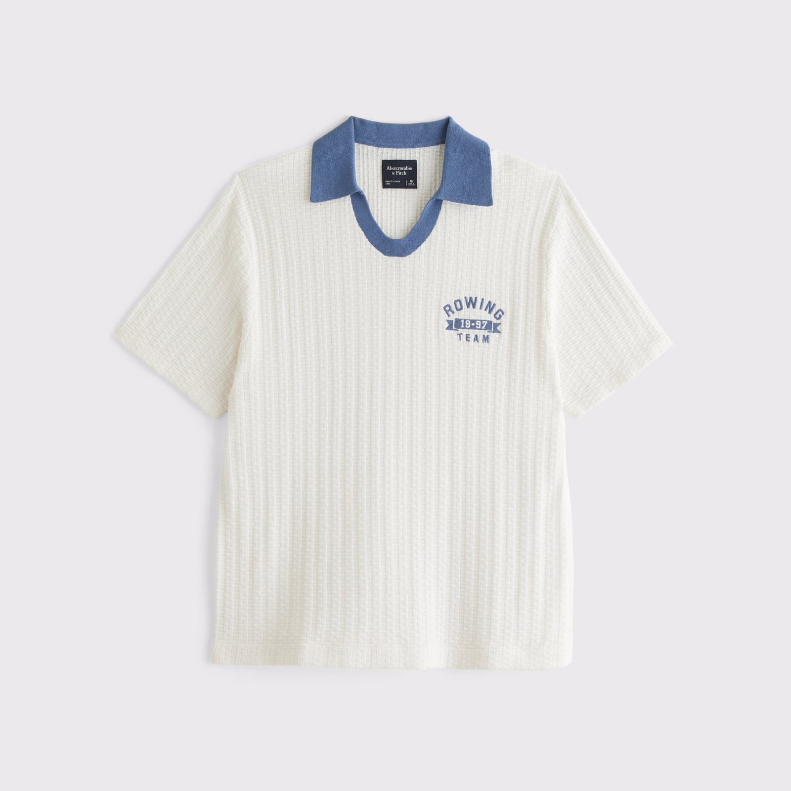 Abercrombie Varsity Johnny Collar Sweater Polo
