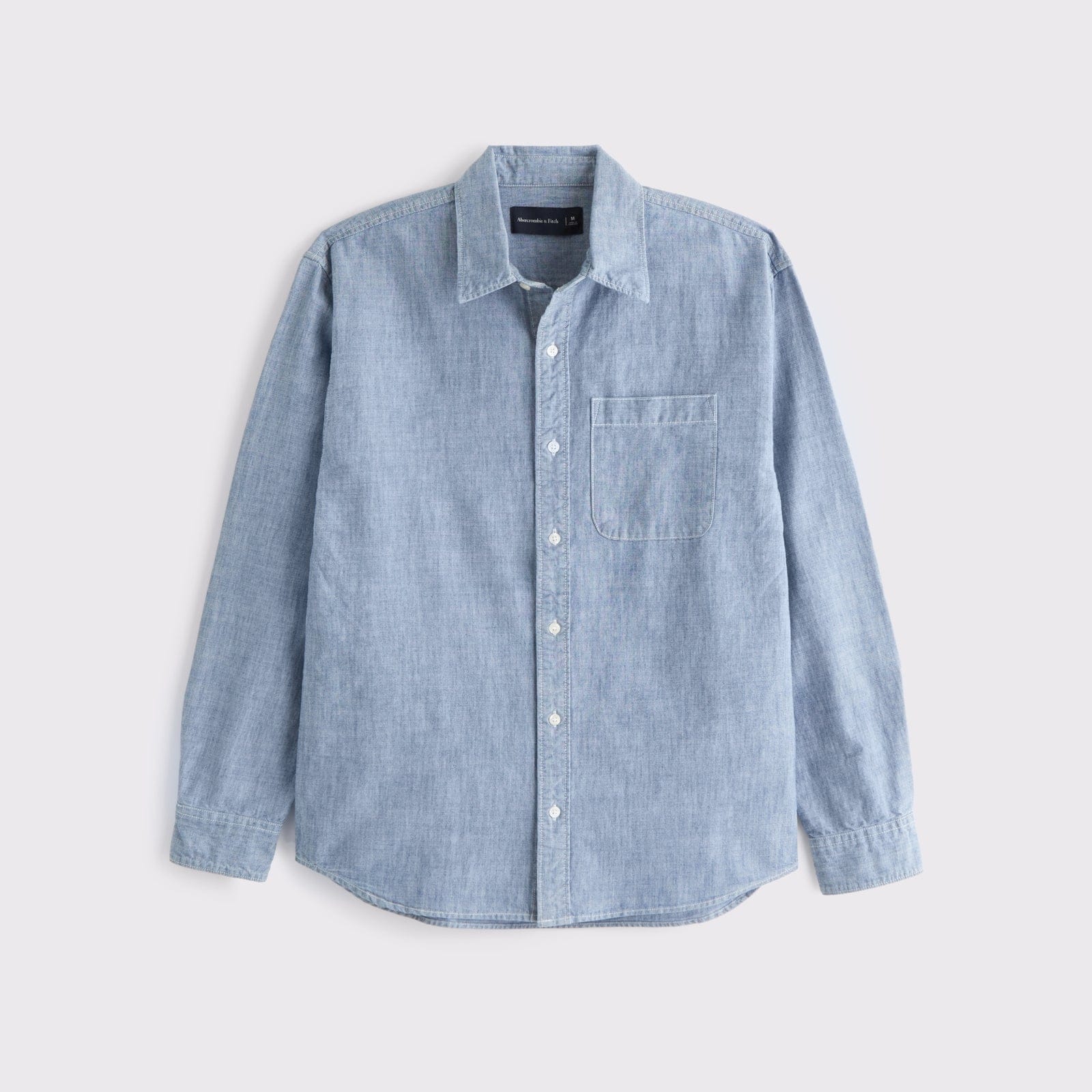 Abercrombie Chambray Button-Up Shirt