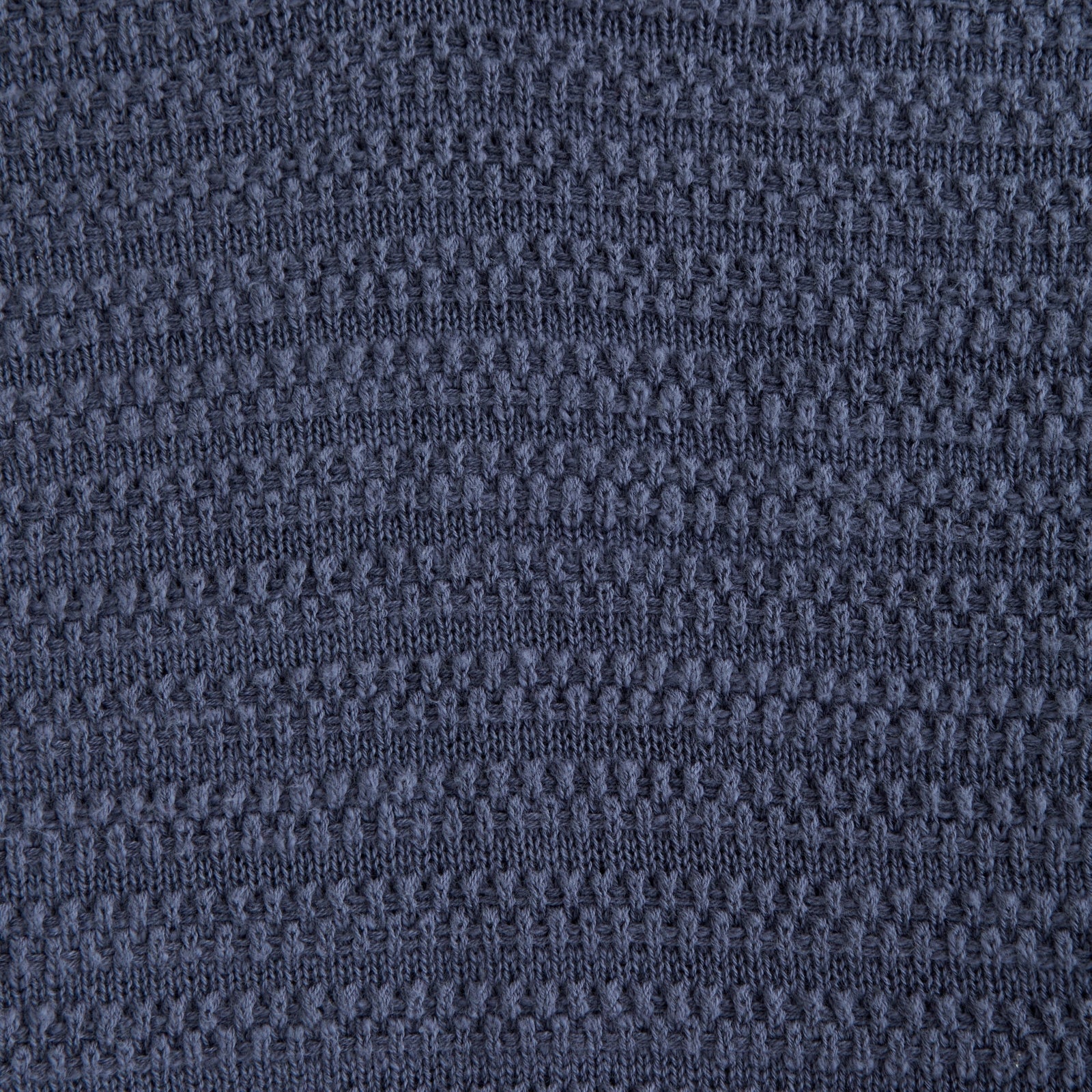 Abercrombie Textural Striped Johnny Collar Sweater Polo