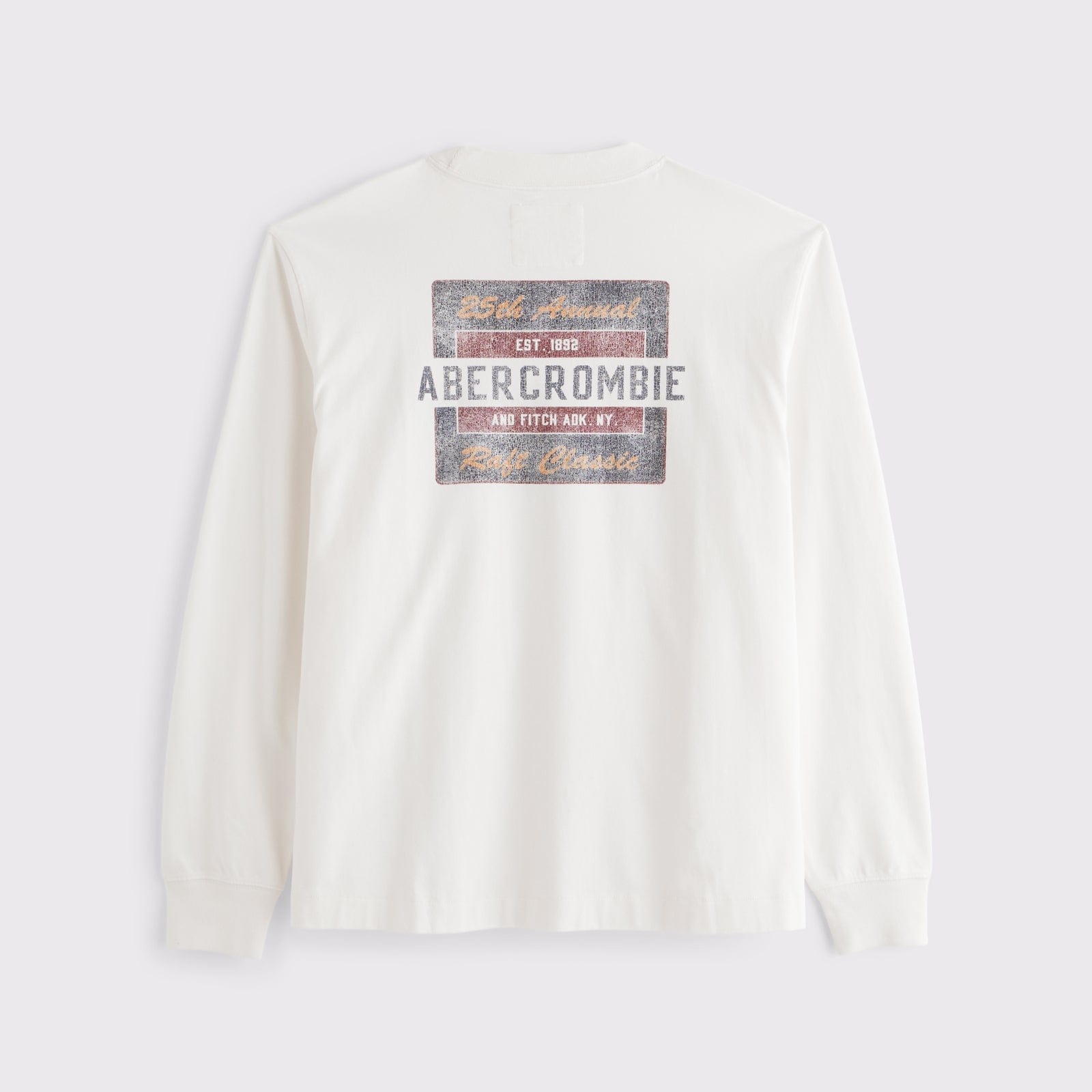 Abercrombie Long-Sleeve Premium Heavyweight 2.0 Logo Tee