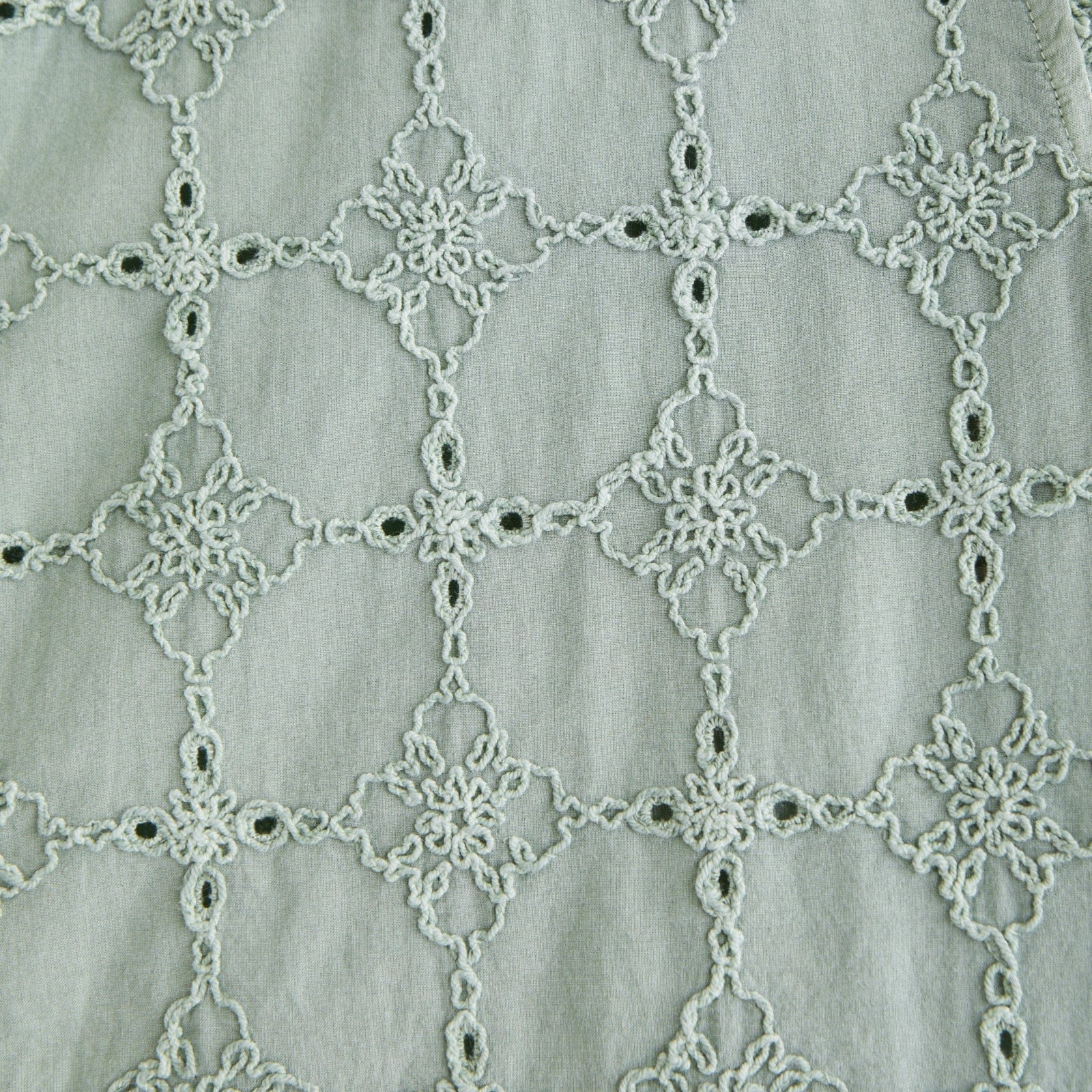 Abercrombie Embroidered Eyelet Shirt