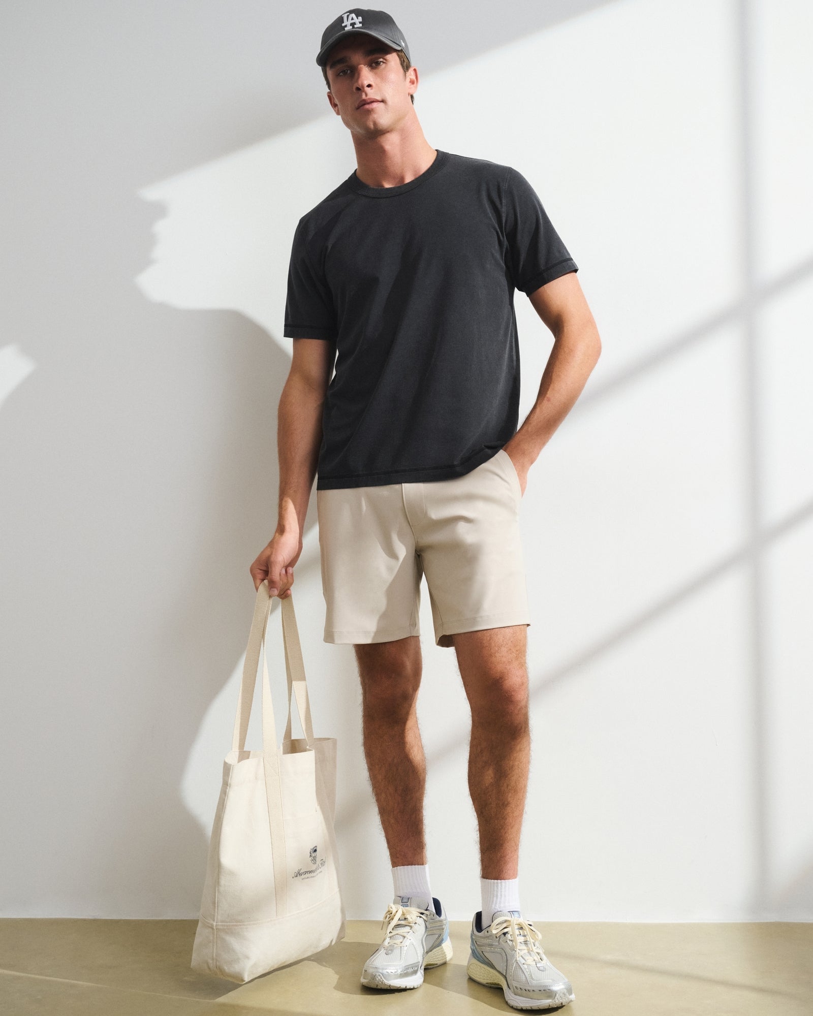 Abercrombie YPB Active Cotton-Blend Classic Tee