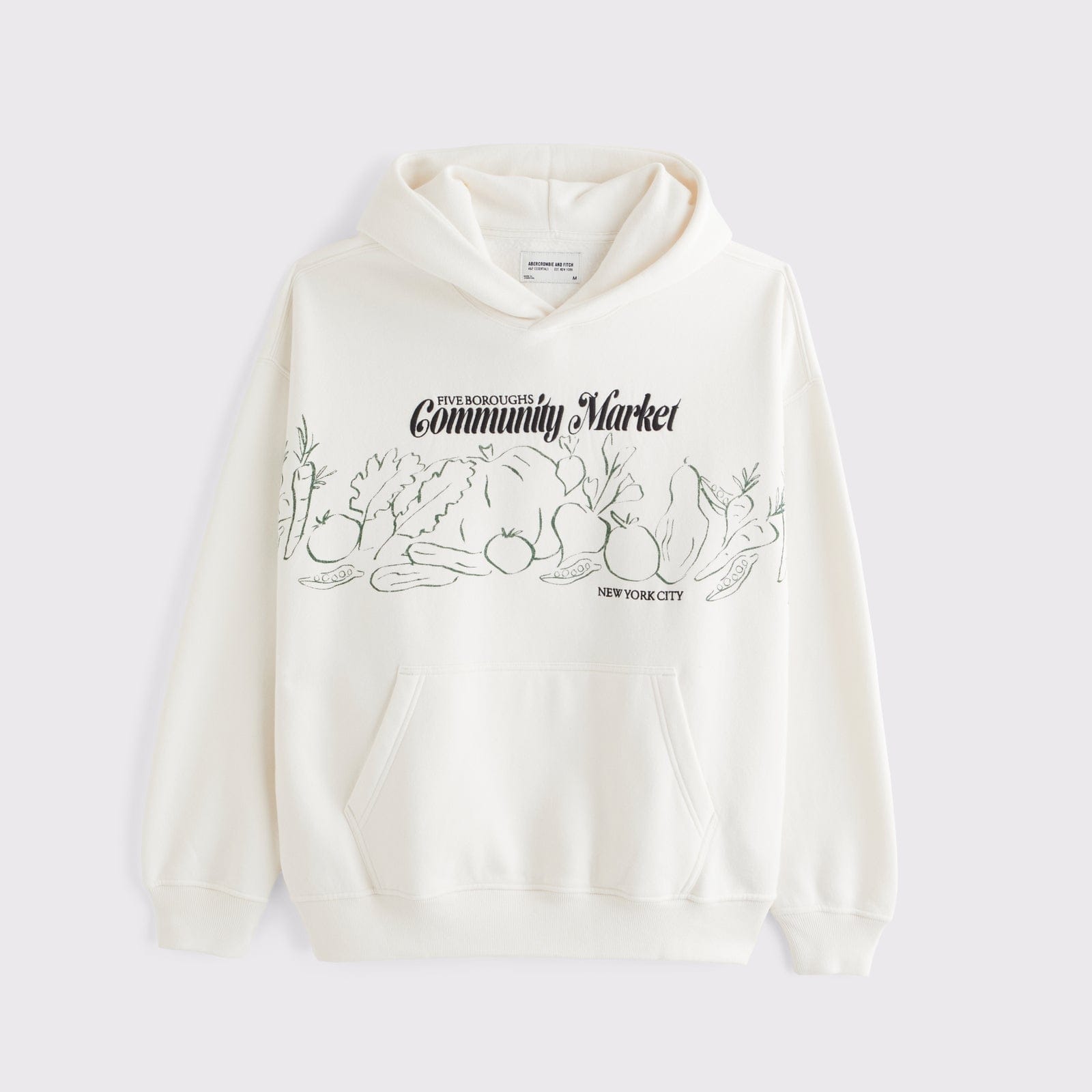 Abercrombie Farmer's Market Essential Popover Hoodie